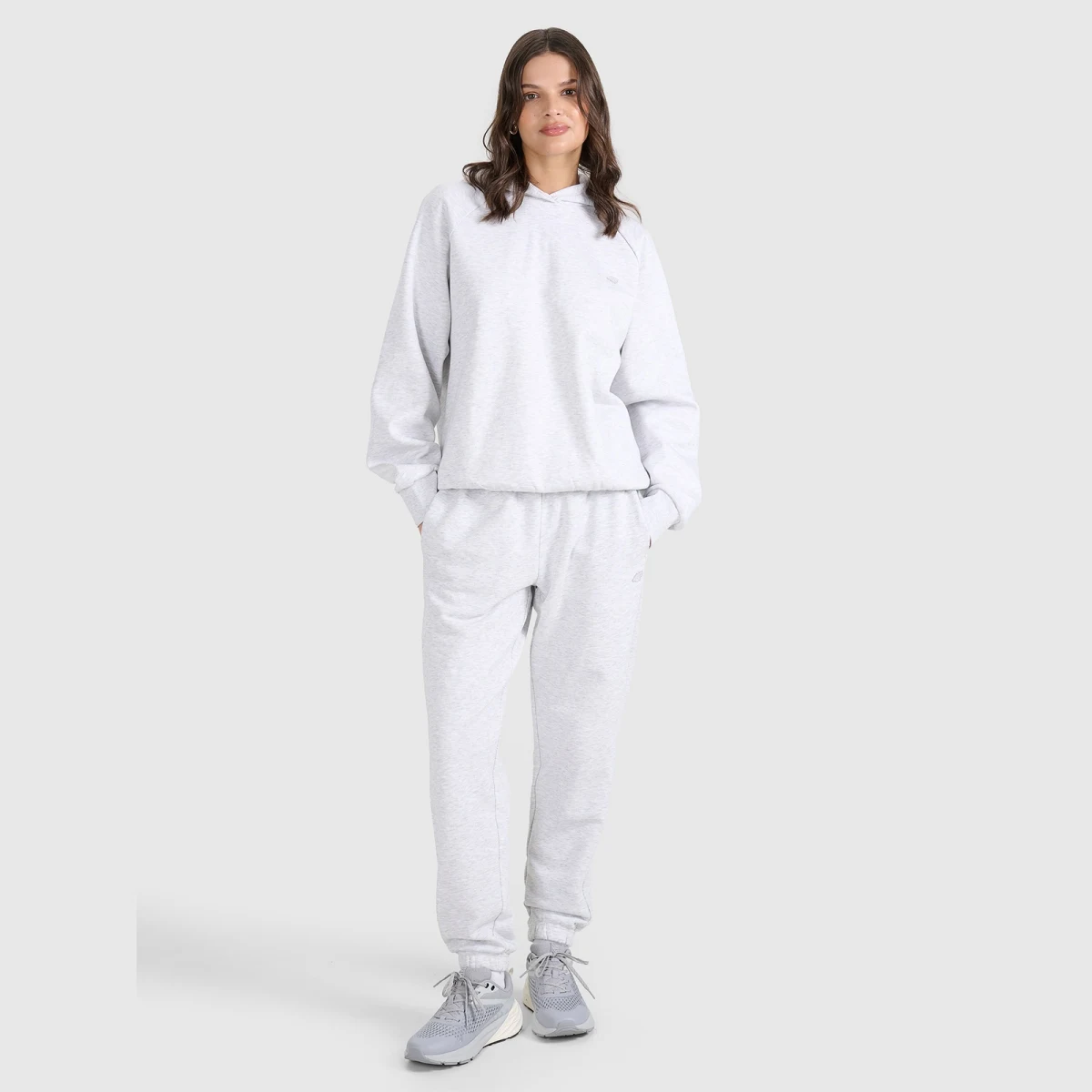 Tepláky typu jogger unisex - šedé · záber 1