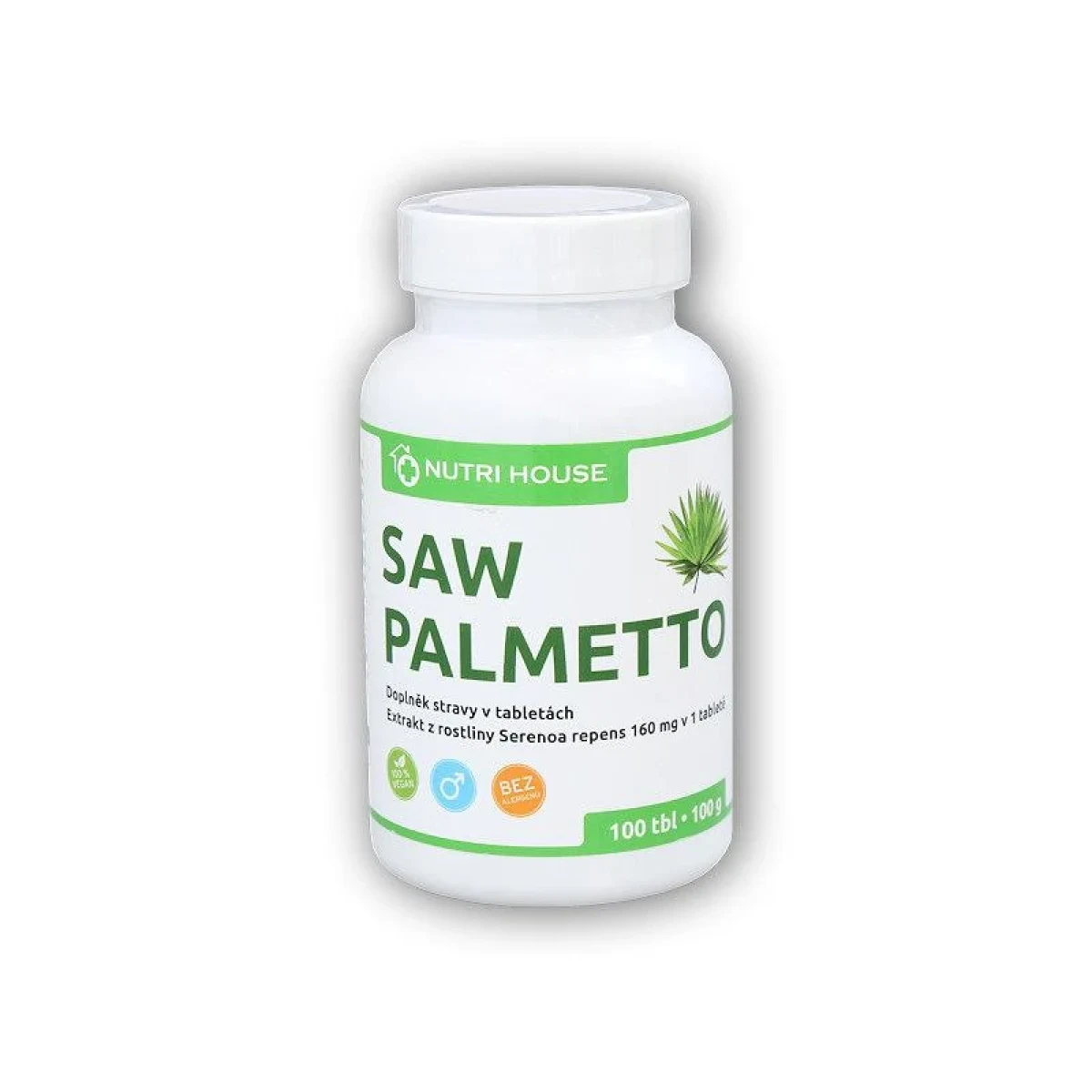 Nutri House Saw Palmetto 100 tablet · záber 1