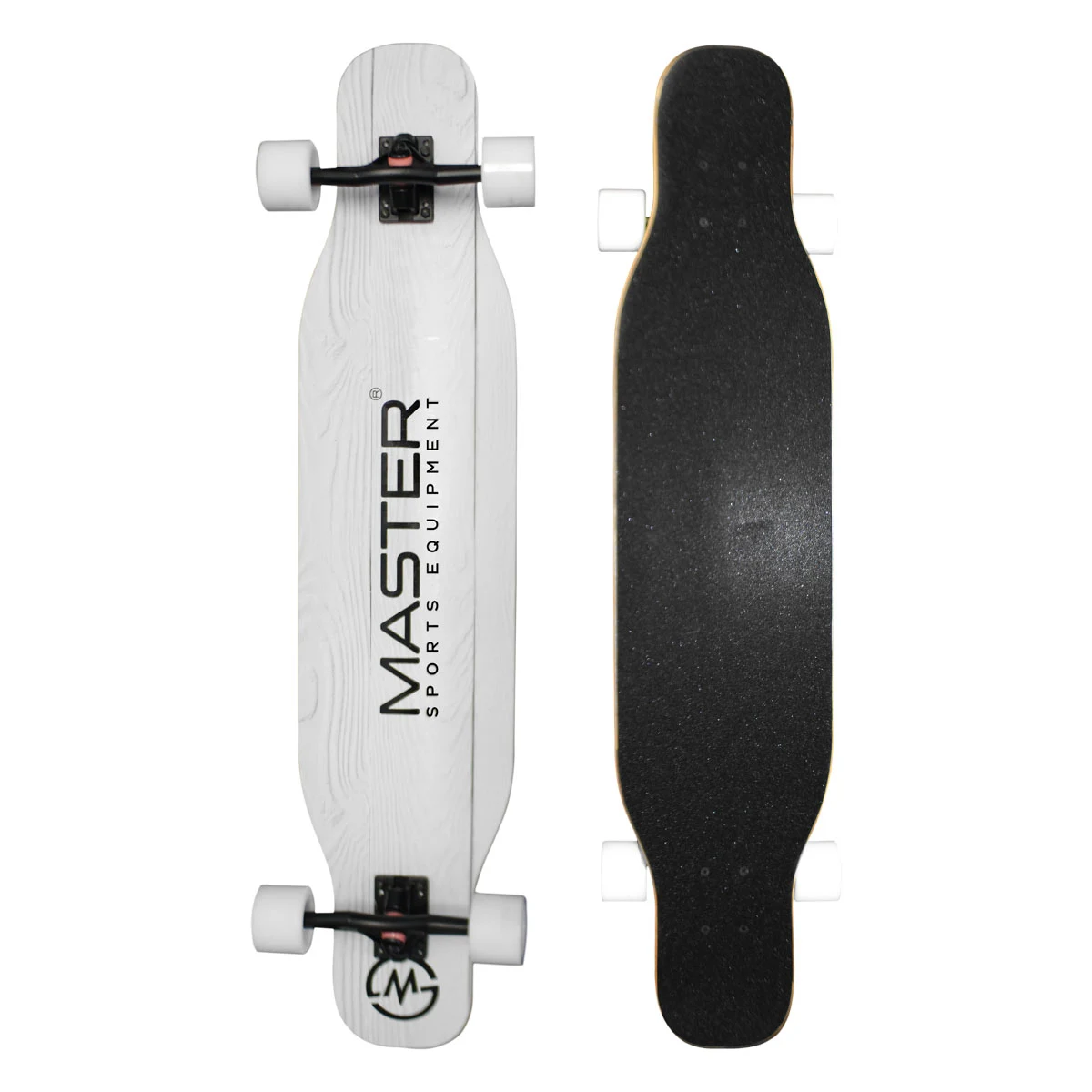 Longboard MASTER 42" dancing style - white wood · záber 1