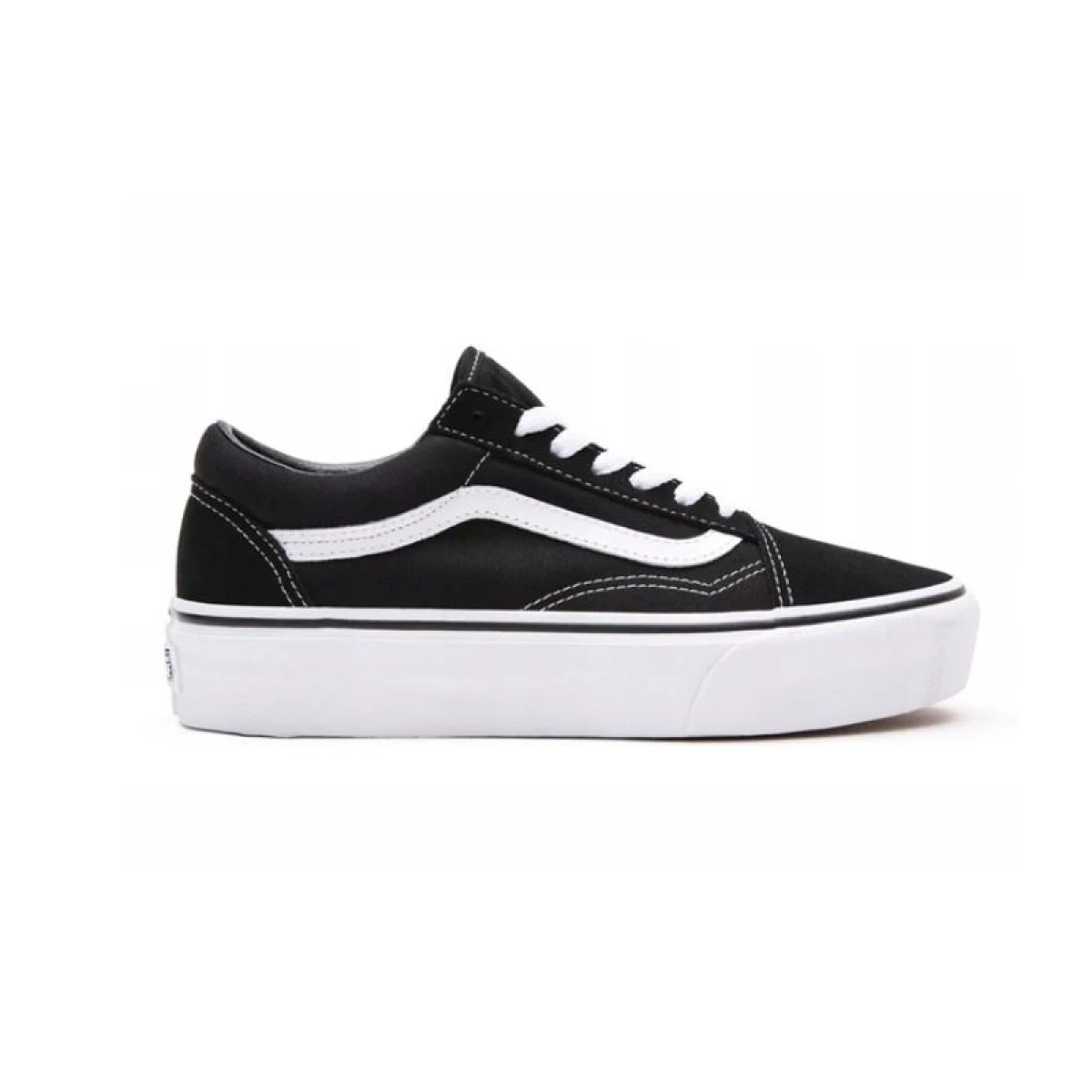 Dámská vycházková obuv VANS UA Old Skool Platform black white · záber 2