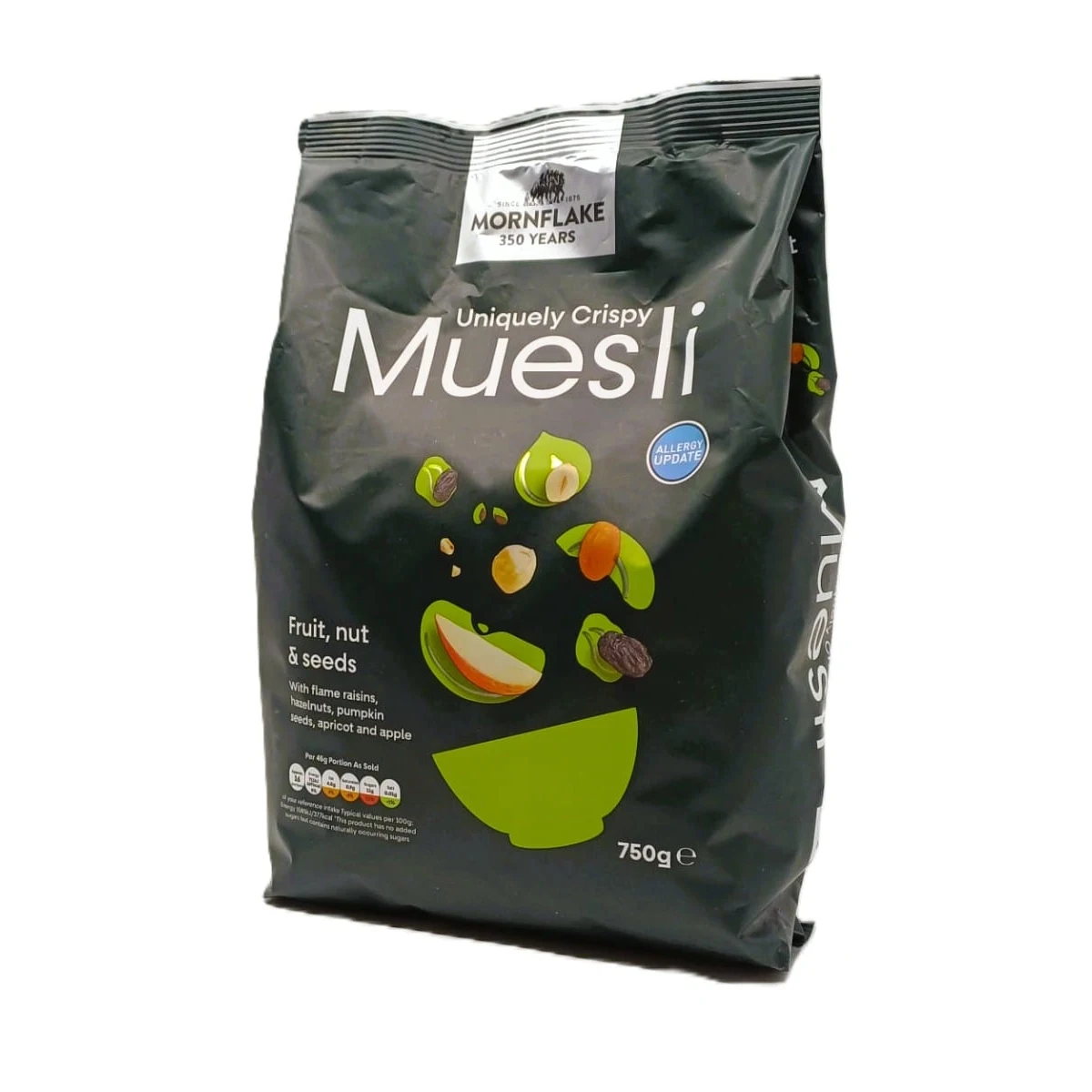 Mornflake Fruit, Nut & Seed ropogós müzli · záber 1