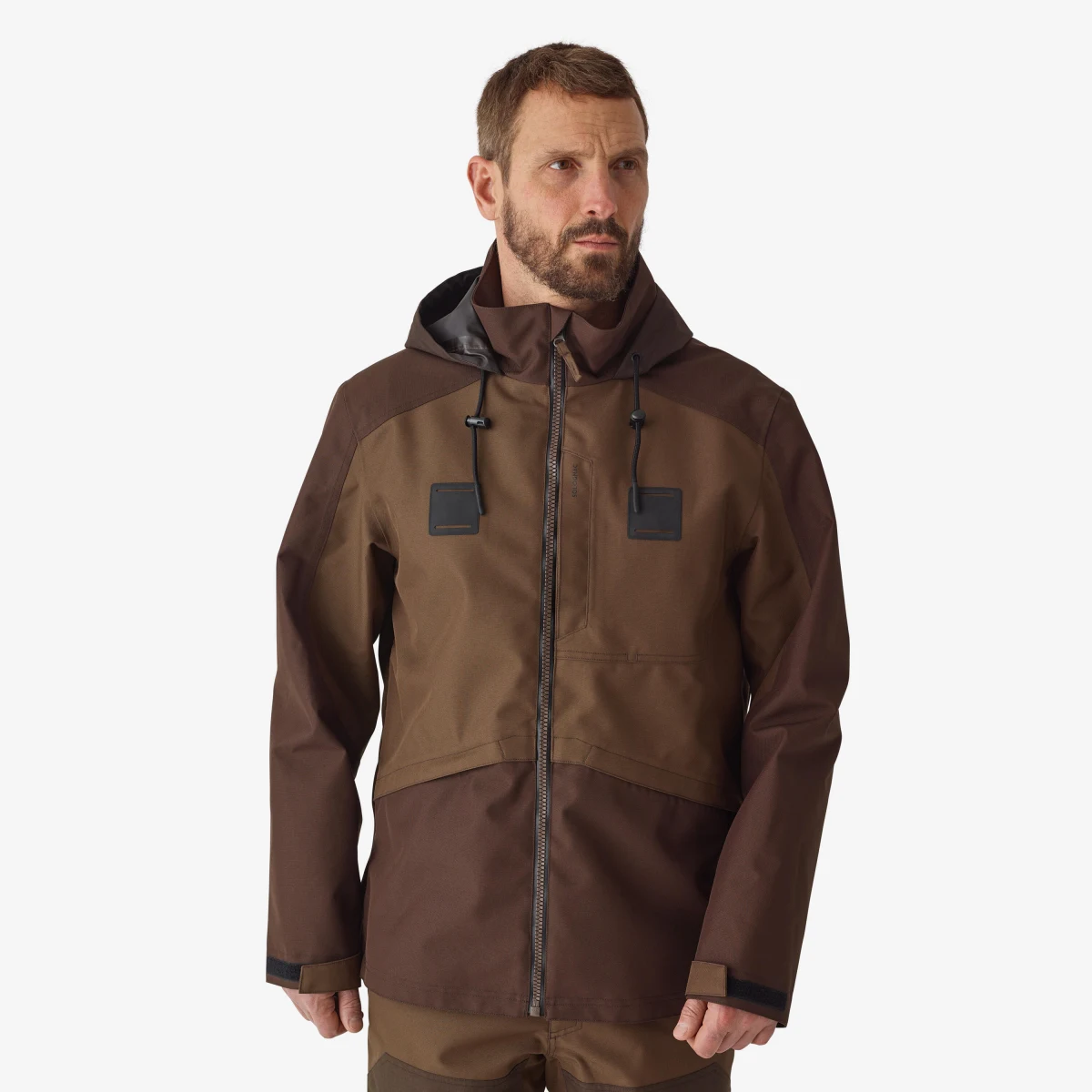 SOLOGNAC Poľovnícka bunda Bois 500 zo spevneného materiálu dvojfarebná 3XL · záber 1