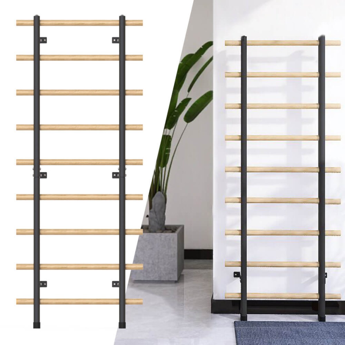 inSPORTline Wootaline 199x80 cm s hrazdou a bradly · záber 2