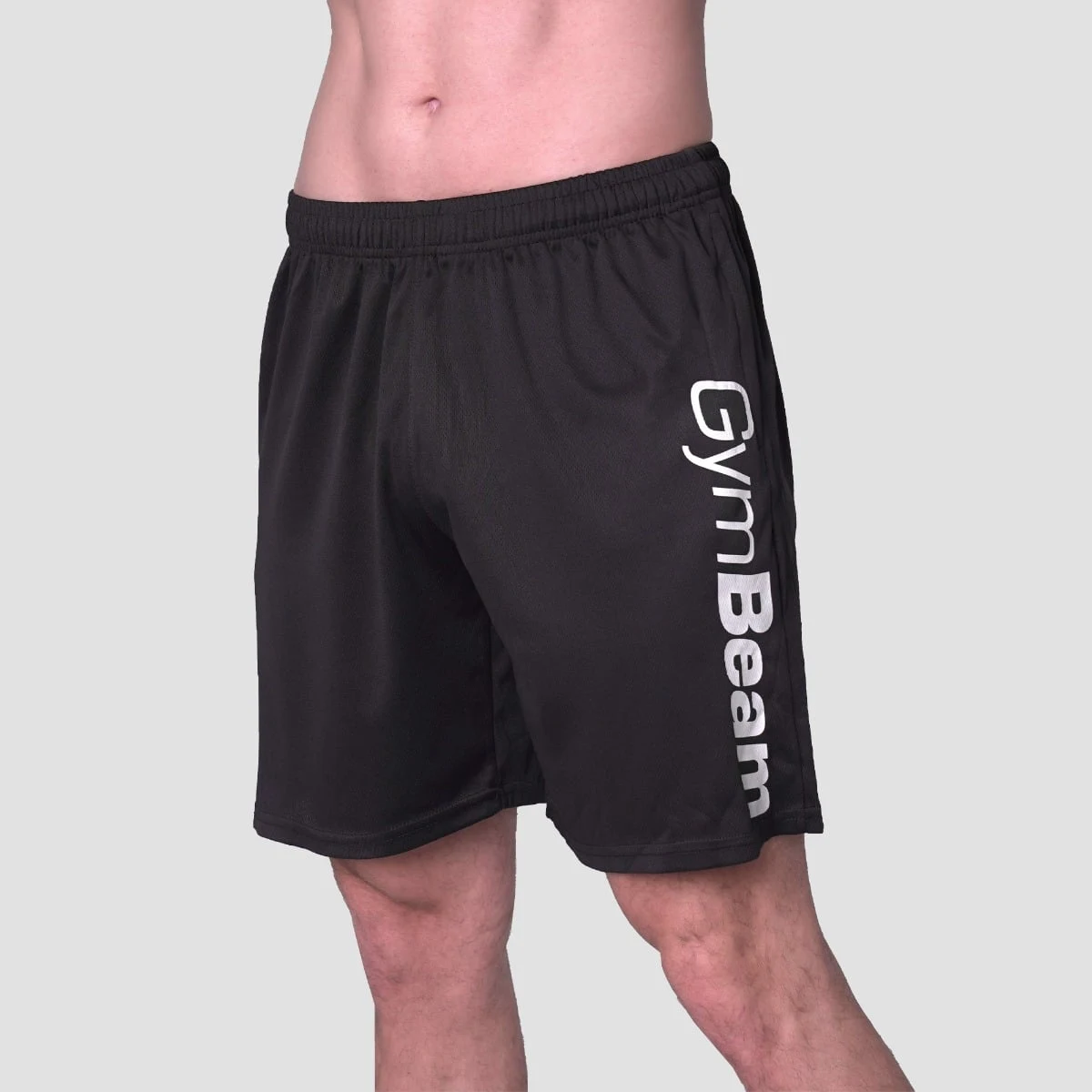 GymBeam Mesh Shorts Essence Black - Velikost: XXL | Barva: Čierna | Hmotnost: 0,215 kg | Balení: 75 · záber 3