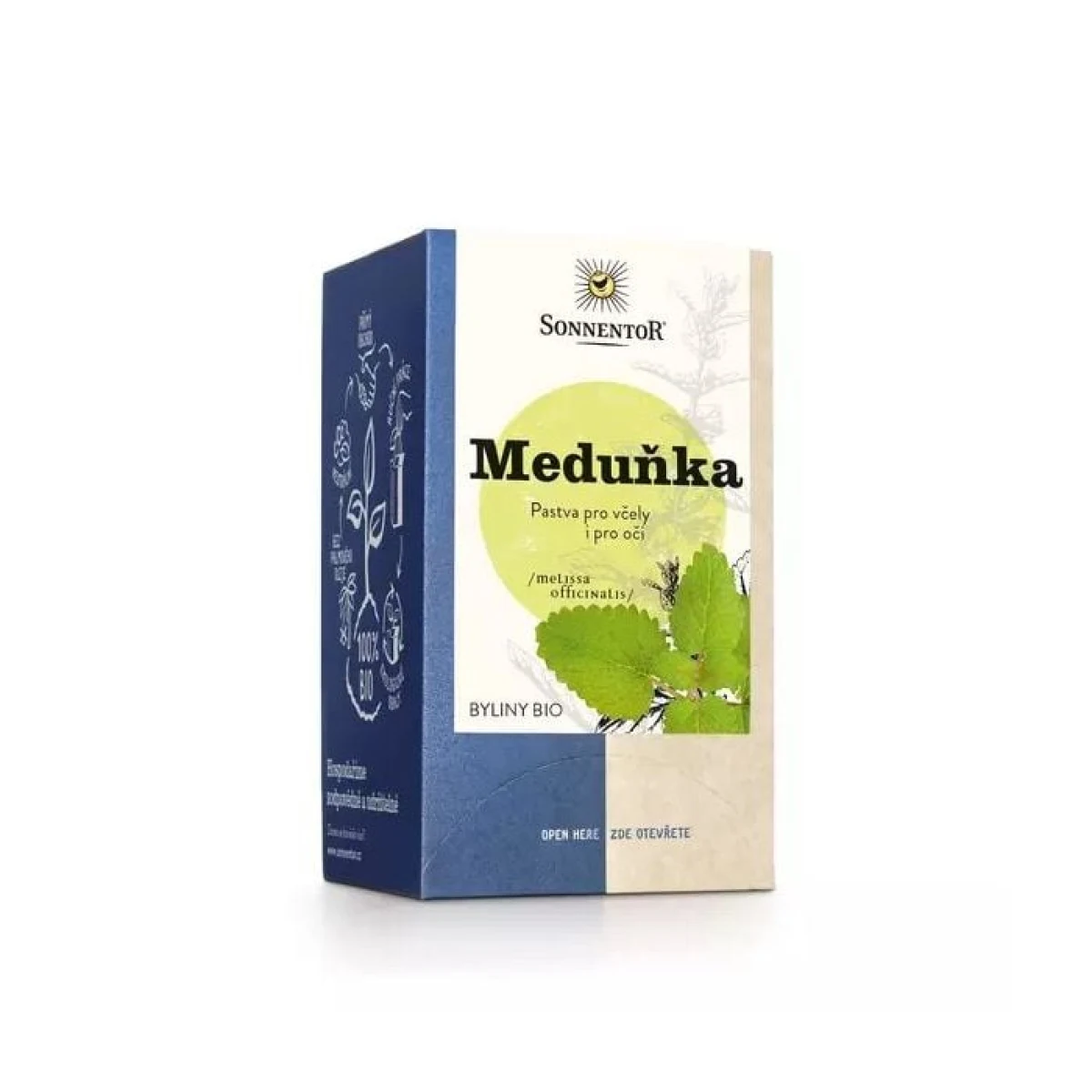 Sonnentor BIO Medovkový čaj 18x1,2g · záber 1