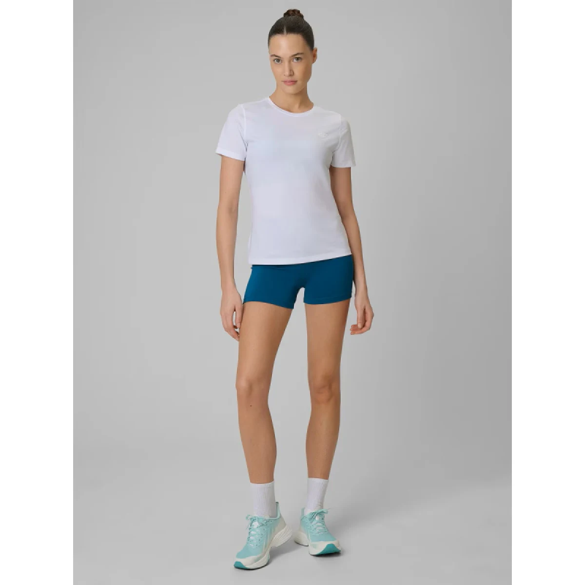 Dámske tréningové tričko s krátkym rukávom 4F TSHIRT FNK F1846-10S-WHITE · záber 5