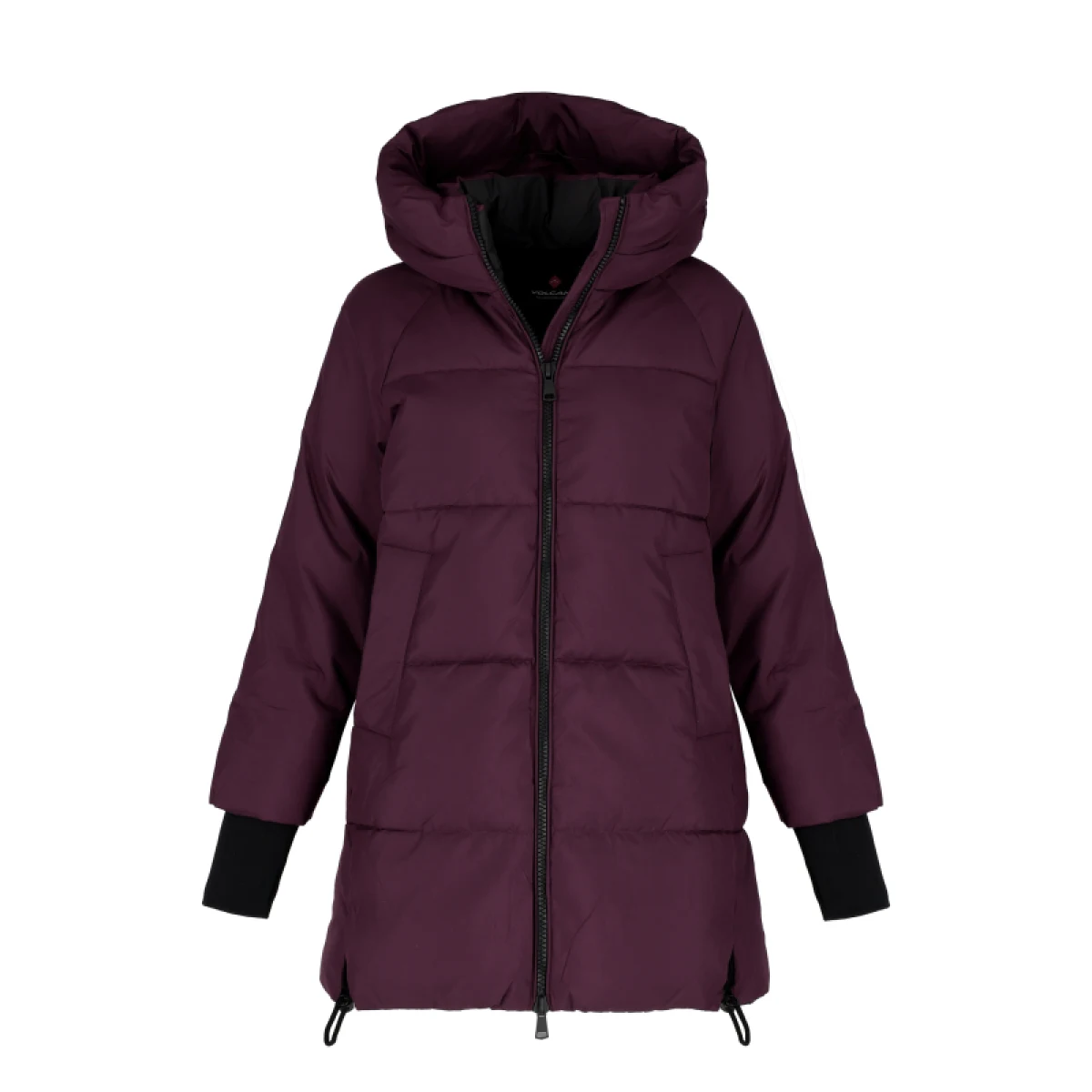 Dámská bunda VOLCANO J-FROZEN-403-BURGUNDY · záber 4