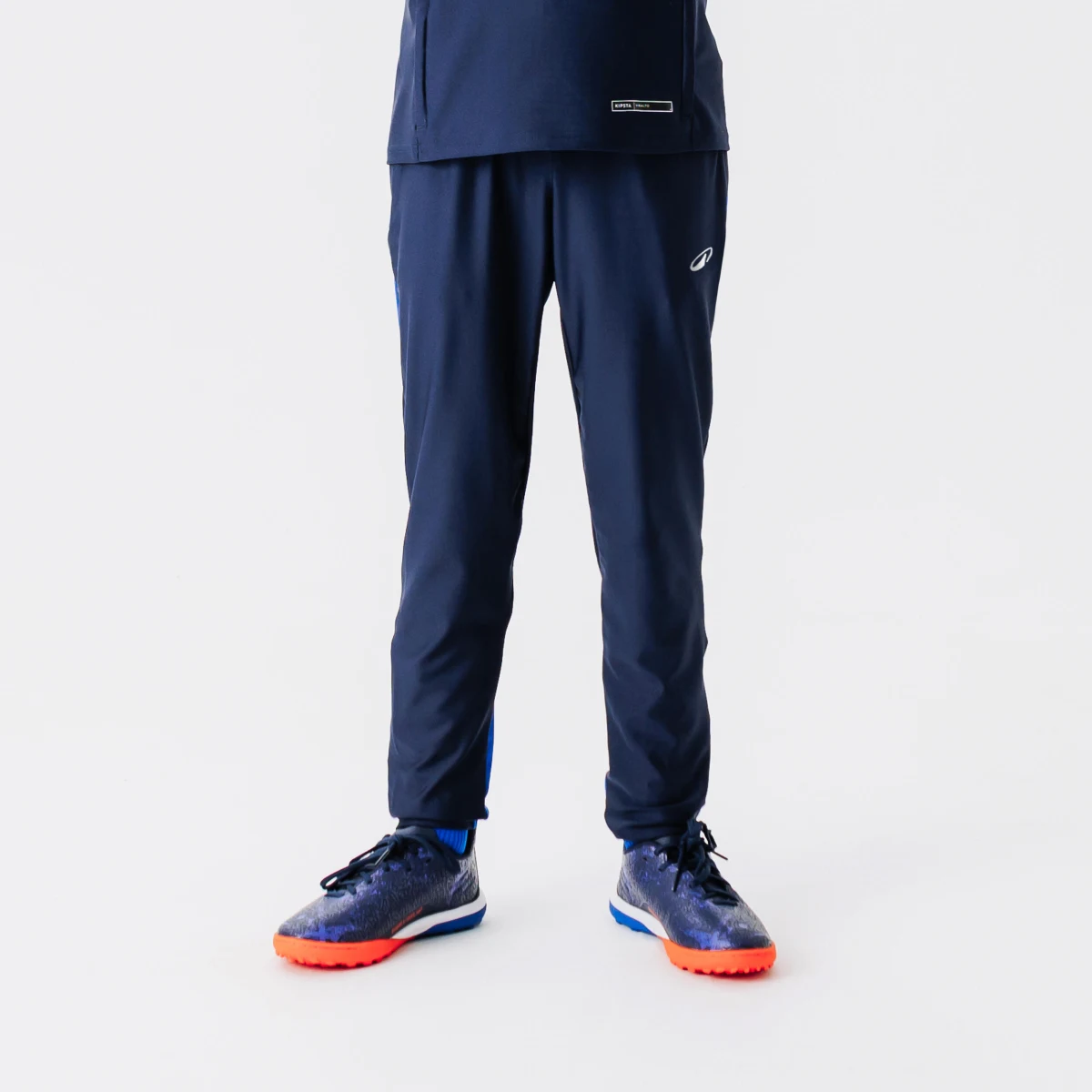 KIPSTA Detské futbalové nohavice Viralto Club modré 5-6 r (113-122 cm) · záber 1