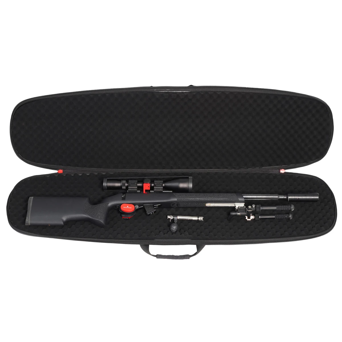 SOLOGNAC Kufrík Rifle Case 500 na prenášanie dlhých zbraní bez · záber 2