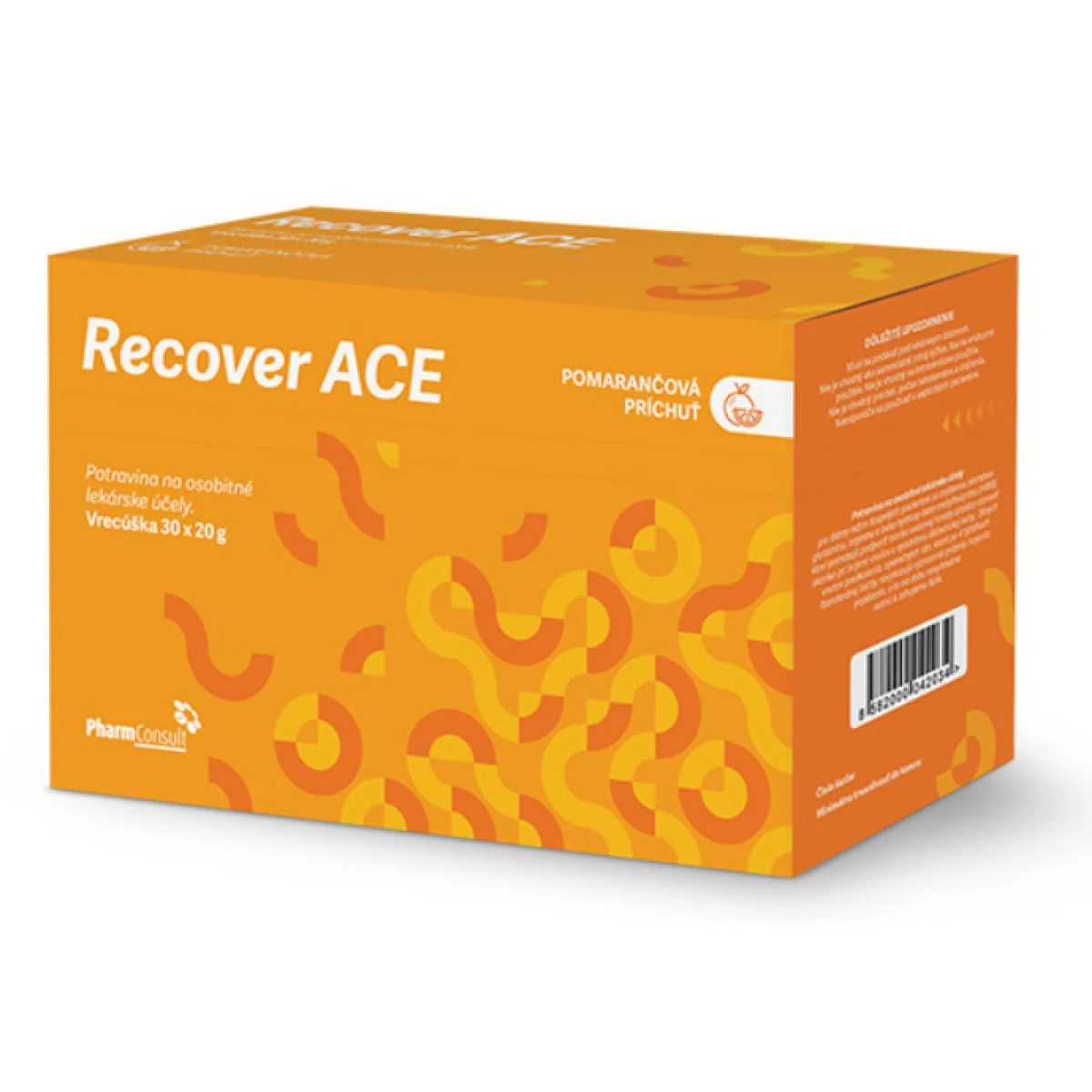 Recover ACE pomarančová príchuť vrecúška 30x20g · záber 1