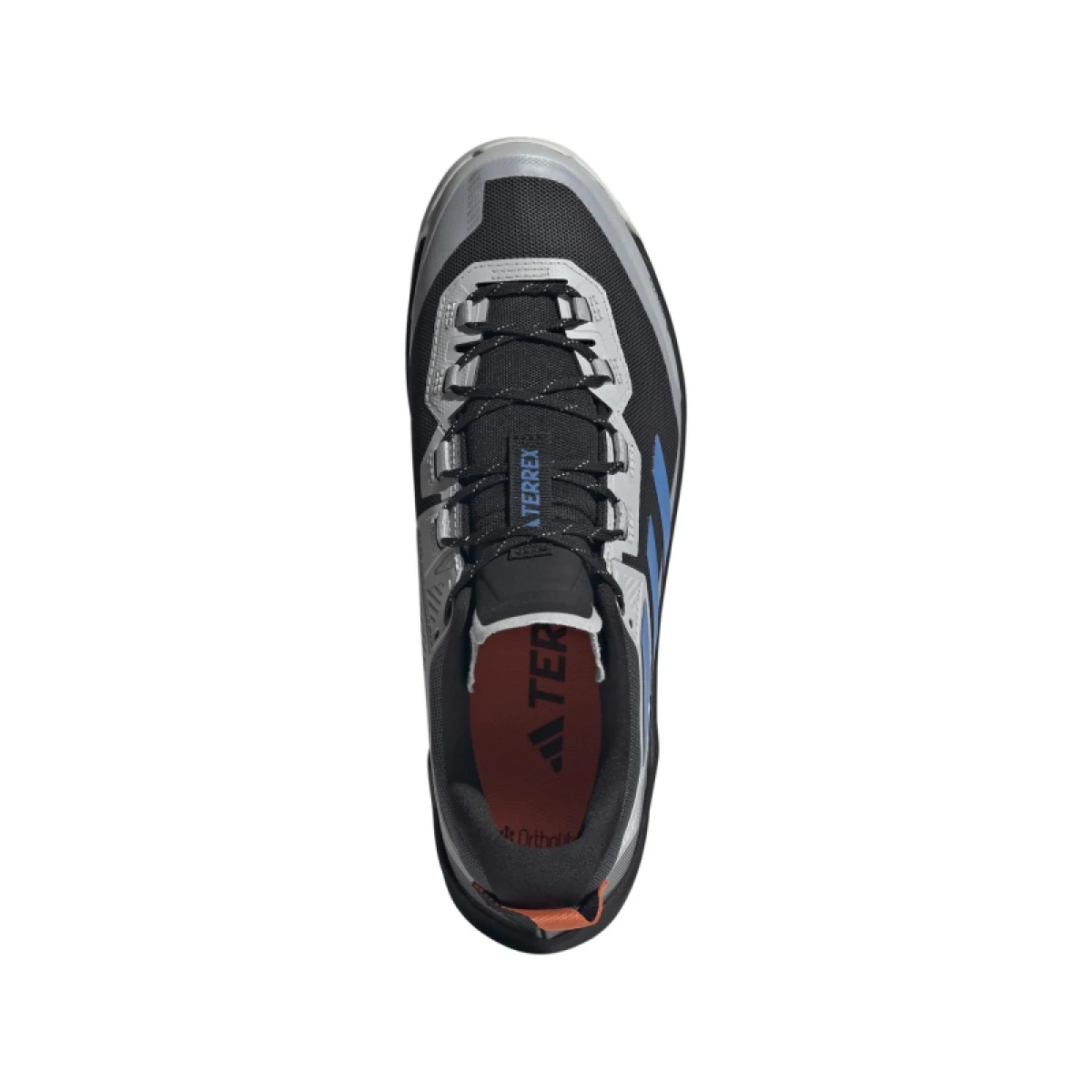 Pánska nízka turistická obuv ADIDAS Terrex Skychaser Tech GTX M shadow navy ray blue semi impact orange · záber 4