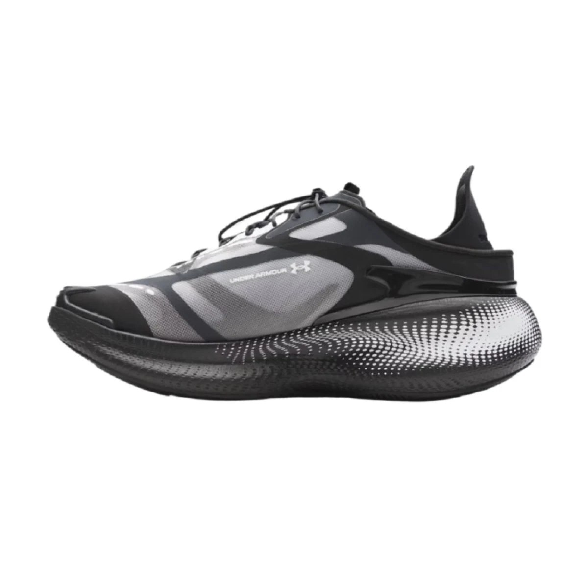 Pánská rekreační obuv UNDER ARMOUR UA Echo M black black white · záber 3