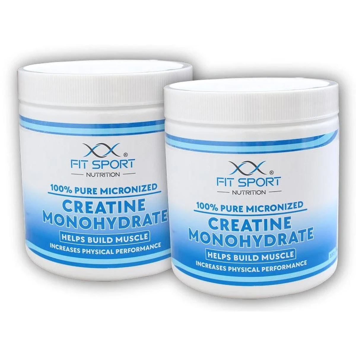 FitSport Nutrition 2x 100% Pure Micronized Creatine Monohydrate 330g · záber 1