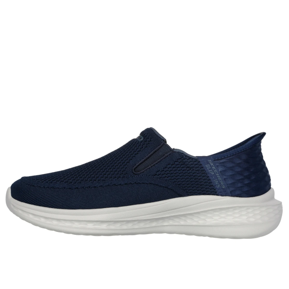 Pánská rekreační obuv SKECHERS Slade Deacon Slip-Ins M navy white · záber 3