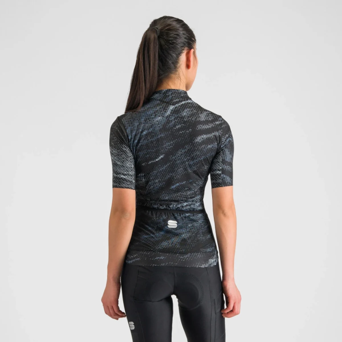 Dámský cyklistický dres s krátkým rukávem SPORTFUL Cliff supergiara w jersey, black · záber 3