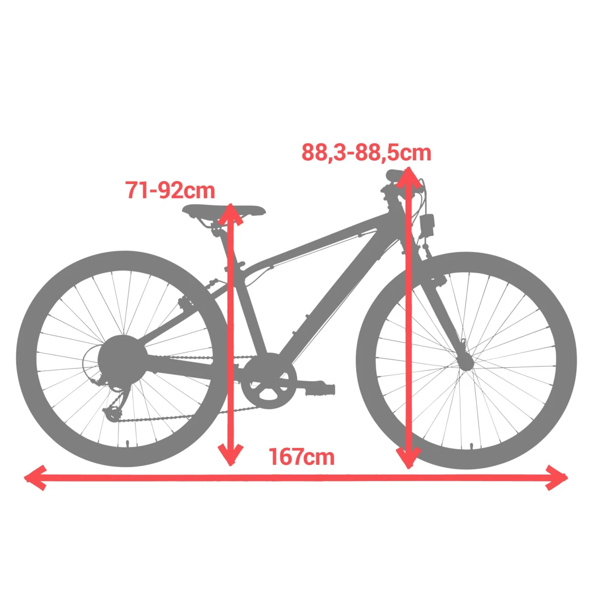 BTWIN Trekingový bicykel Riverside 900 26-palcový pre deti od 9 do 12 rokov 26" · záber 2