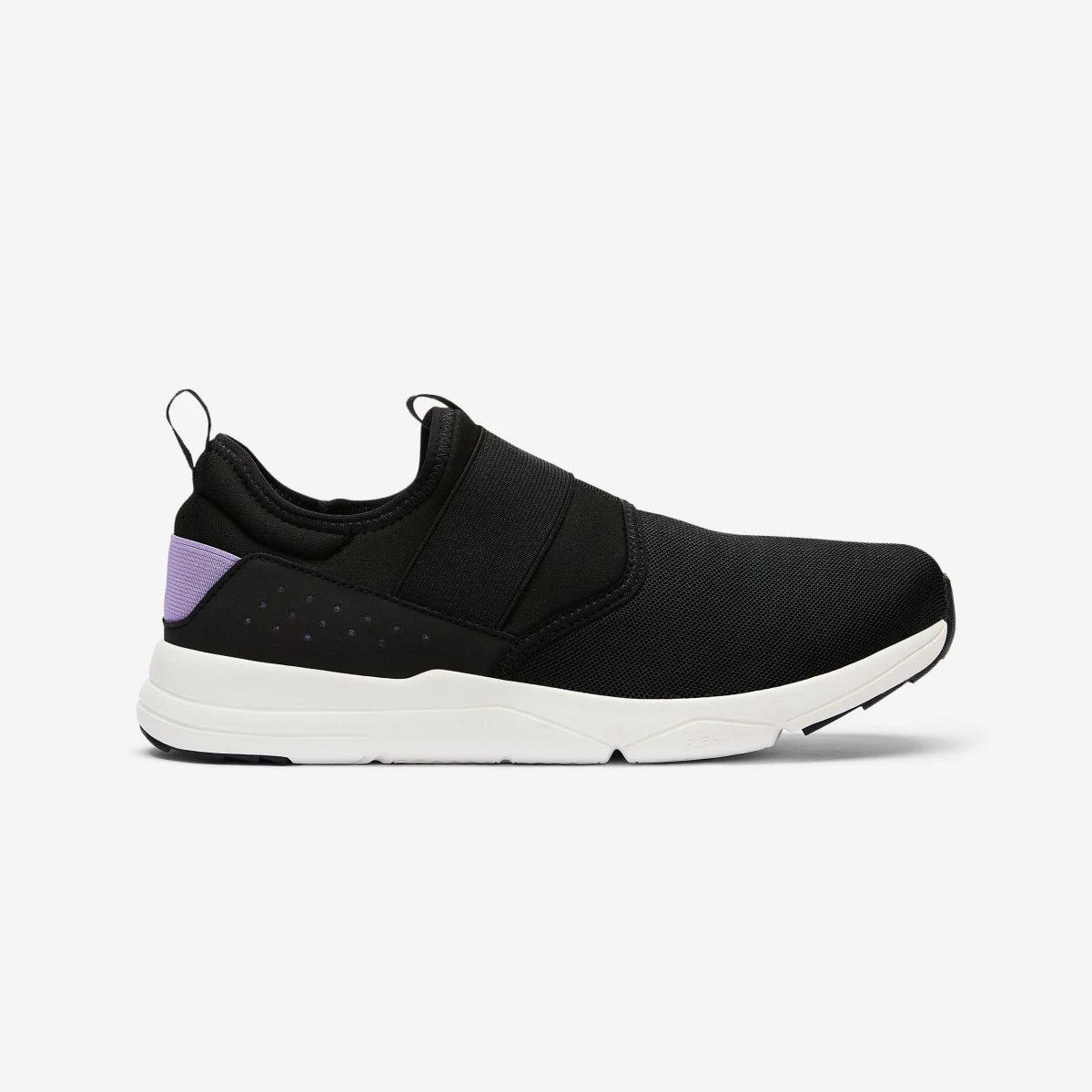 DECATHLON Dámska obuv Slip-On na mestskú chôdzu čierno-fialová 39 · záber 1