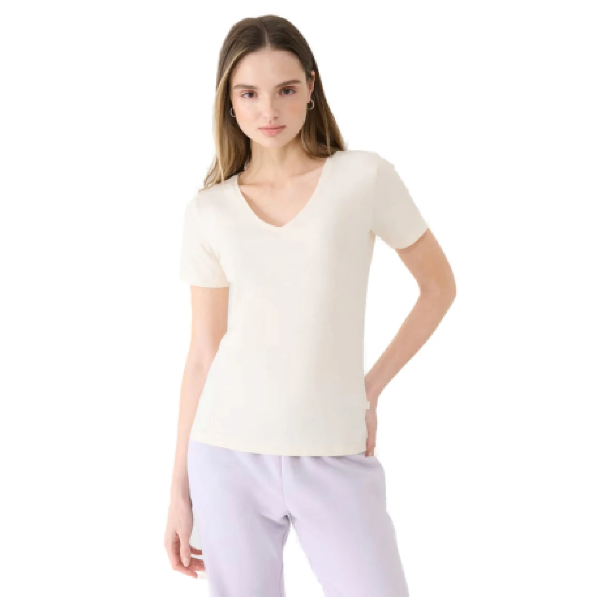 Dámské tričko s krátkým rukávem 4F TSHIRT F1990-11S-OFF WHITE · záber 1