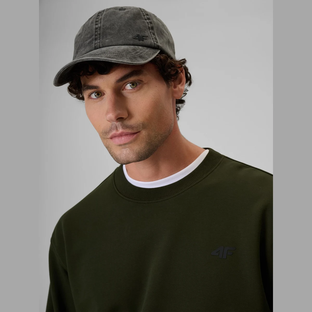 Šiltovka strapback pánska - čierna · záber 3