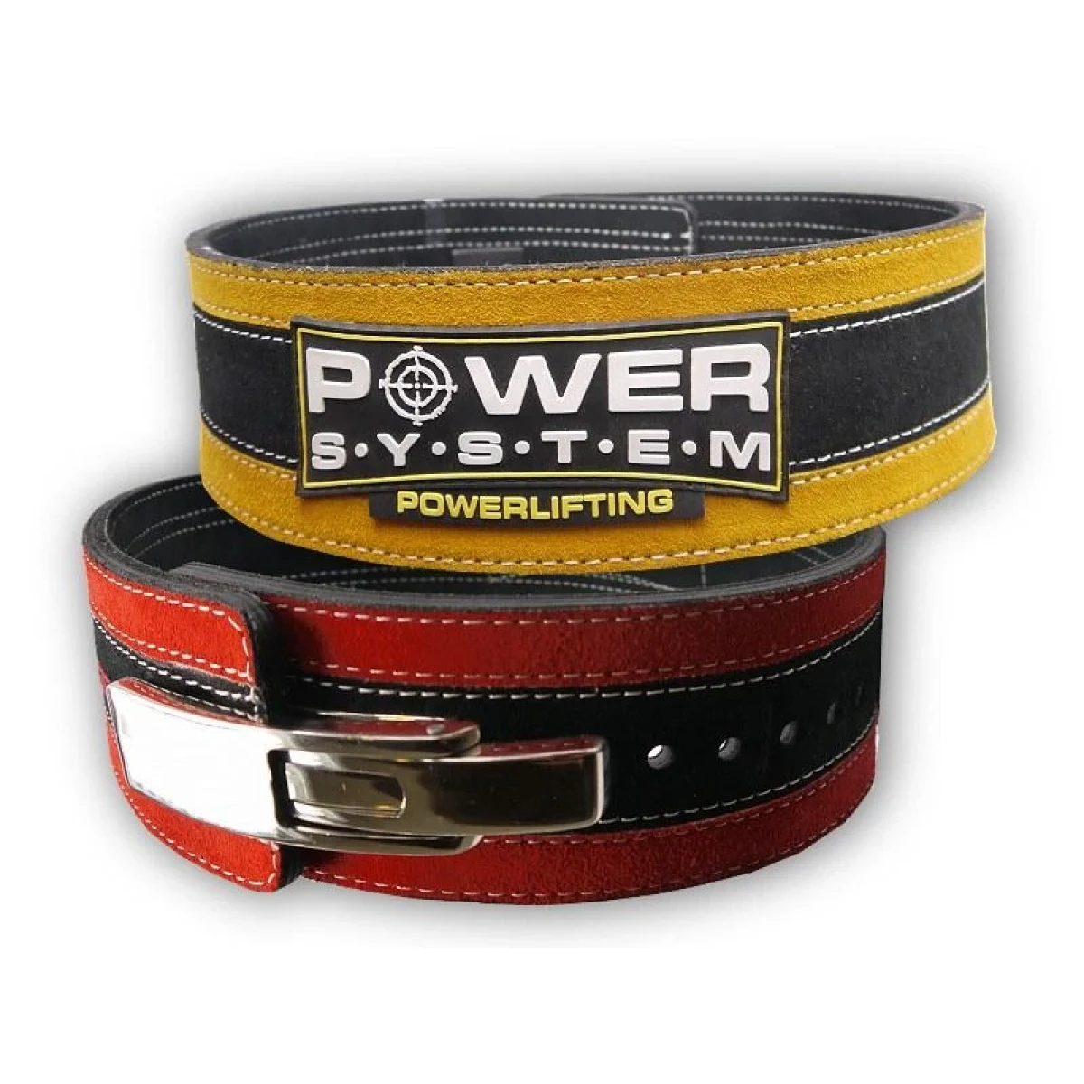 Power System opasek STRONGLIFT powerlifting - Barva: červená · záber 2