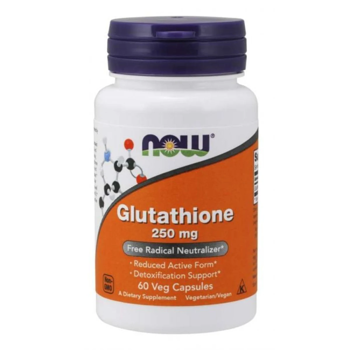 Now Glutathione 500 mg 60 rostlinných kapsúl · záber 1