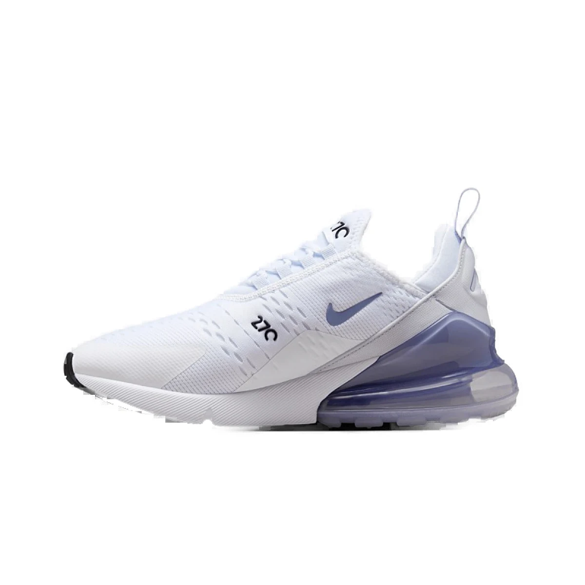 Dámská rekreační obuv NIKE Air Max 270 white blue whisper grey white · záber 2