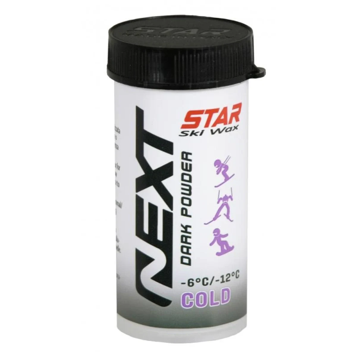 Star Ski Wax Next Powder Race Wax DARK cold 28g · záber 1