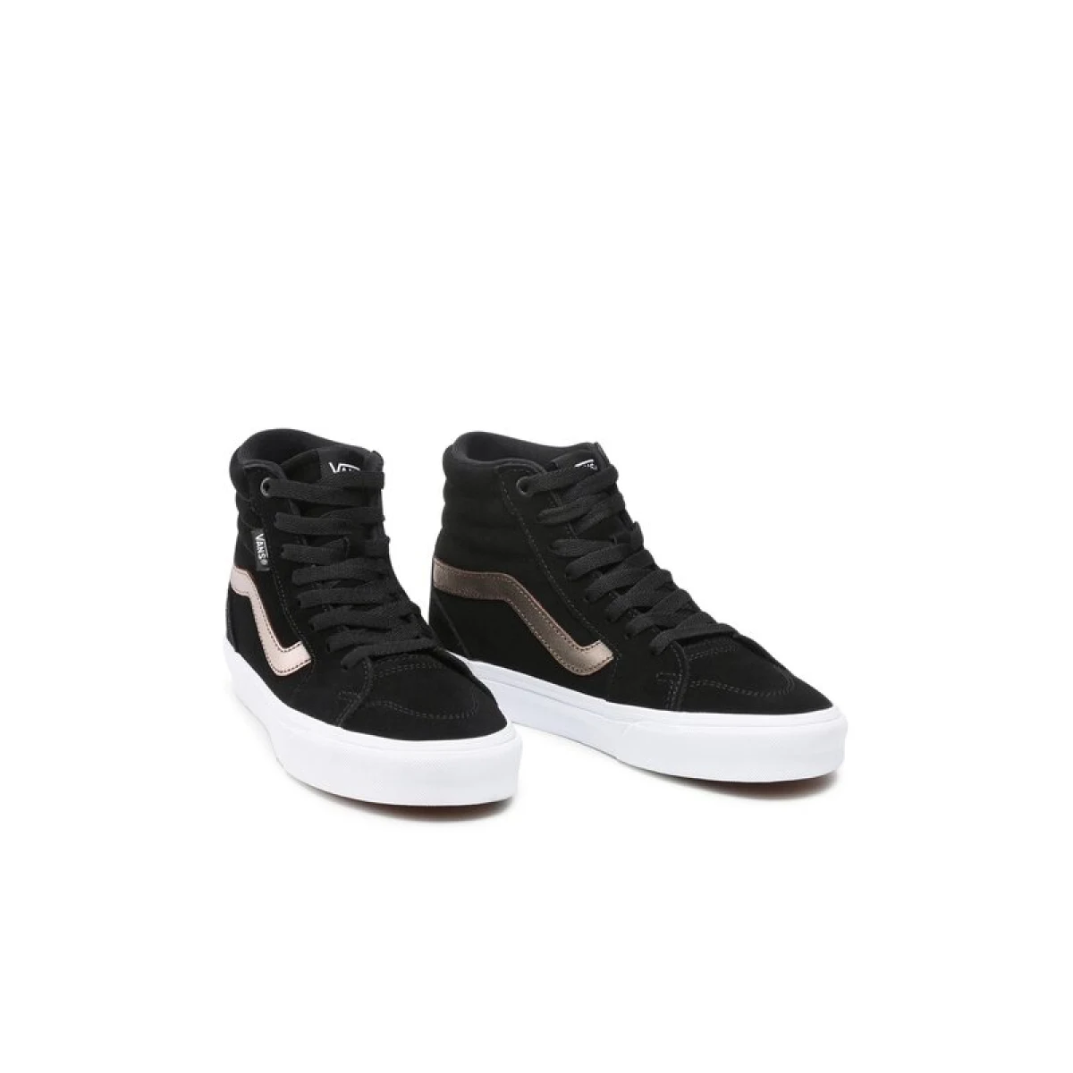 Dámská vycházková obuv VANS WM Filmore HI (Suede Metallic) black · záber 3
