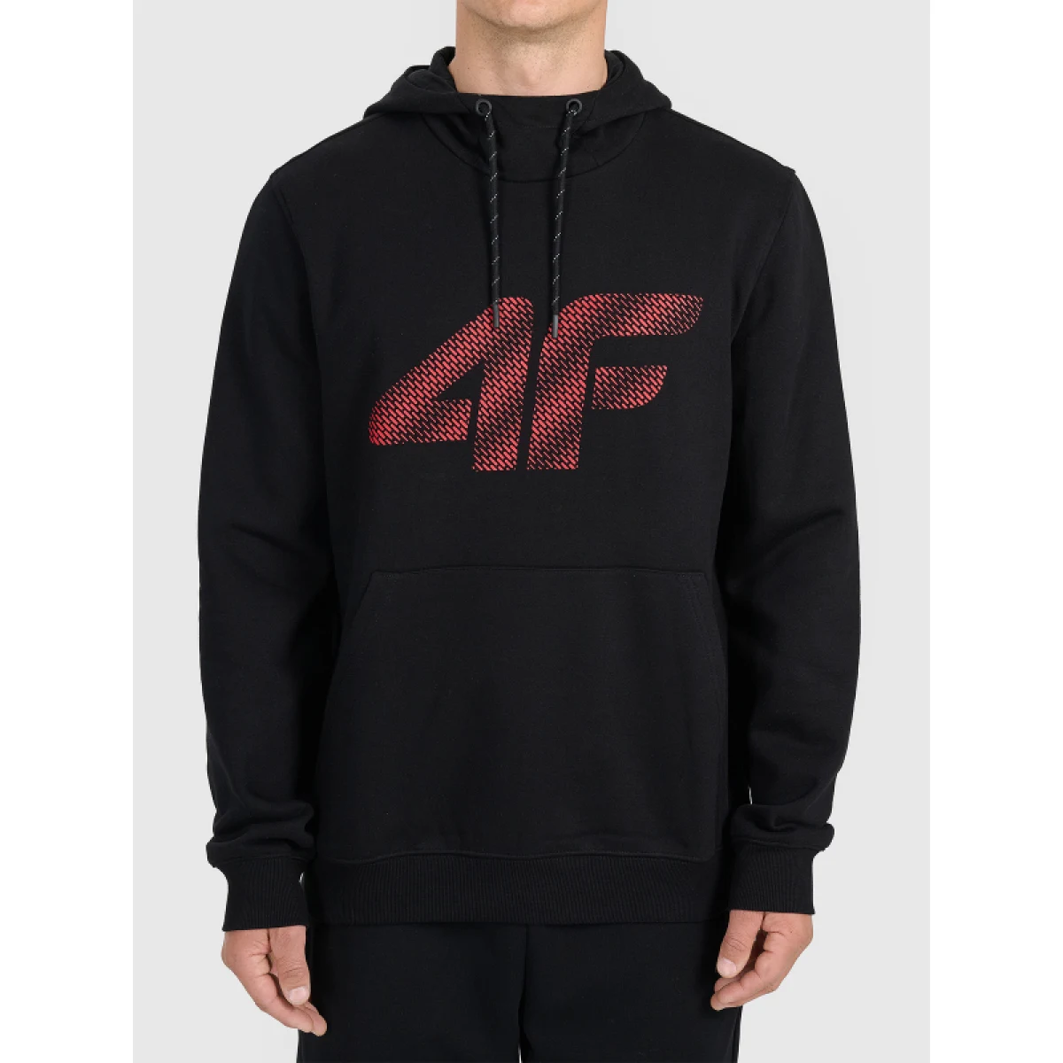 Pánska mikina s kapucňou 4F SWEATSHIRT M2548-020S-DEEP BLACK · záber 2