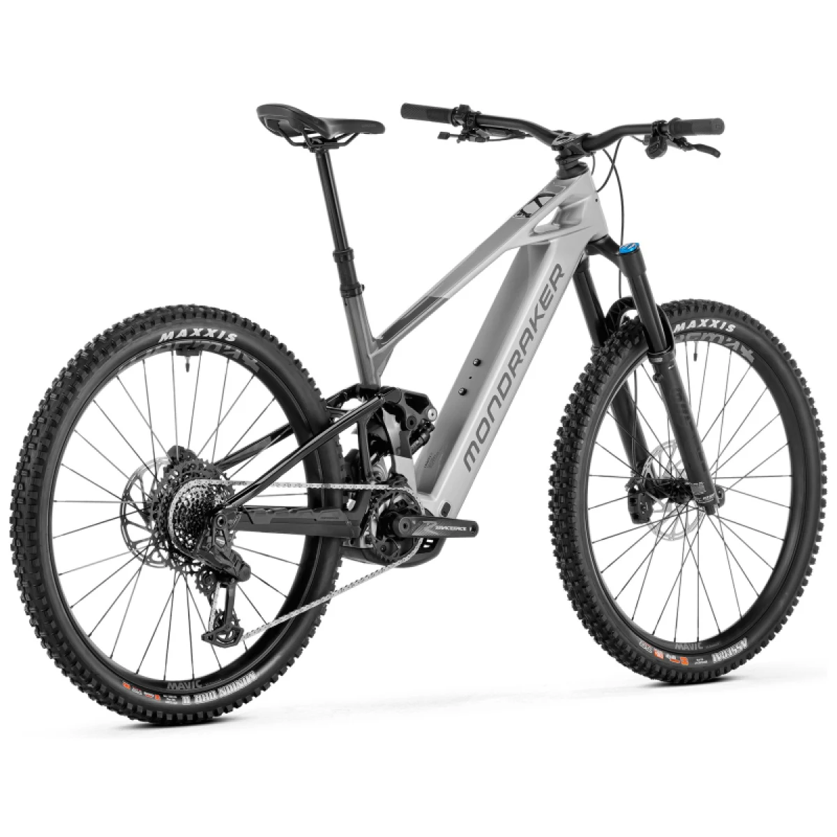 Horské elektrokolo MONDRAKER Crafty Carbon R, golden silver · záber 3