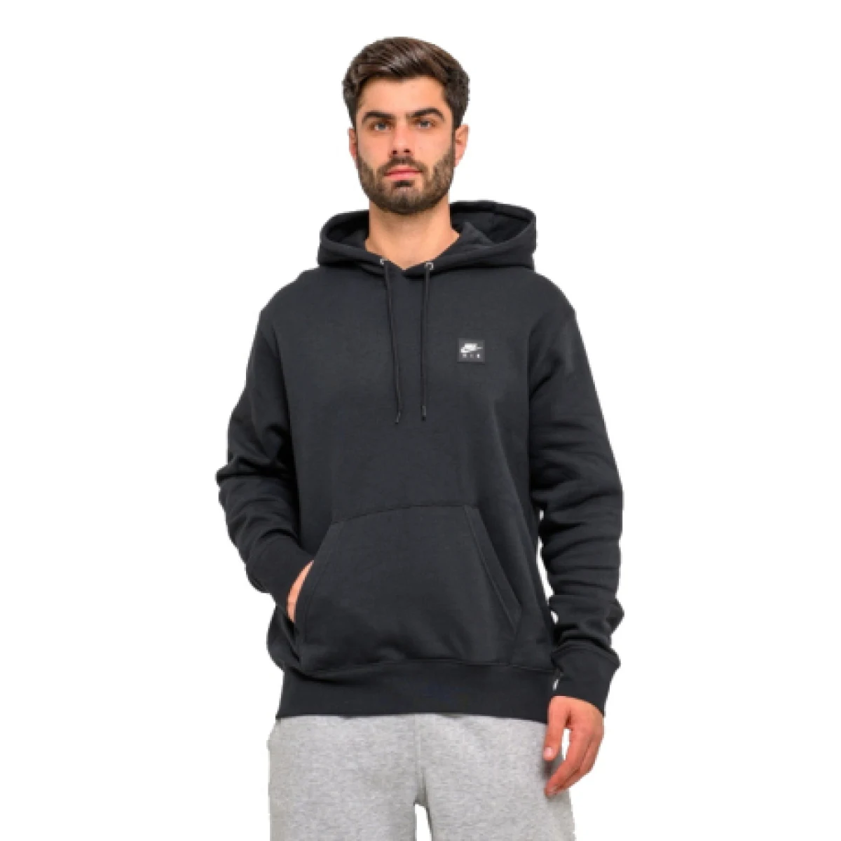 Pánska mikina s kapucňou NIKE M NK AIR PO HOODIE BLACK · záber 1