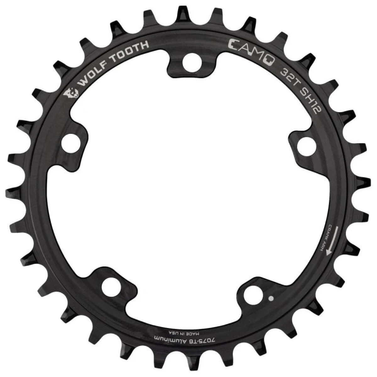 Wolf Tooth Převodník Camo Pro Shimano 12spd 32t · záber 1