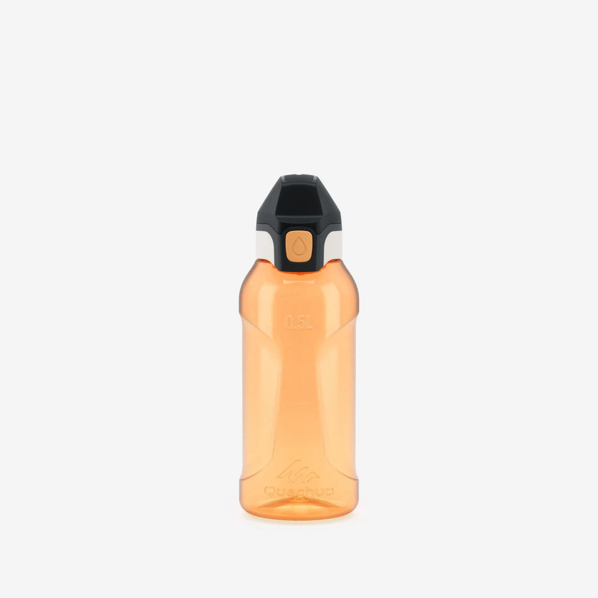 QUECHUA Detská fľaša 500 Ecozen® 0,5 l oranžová bez · záber 1