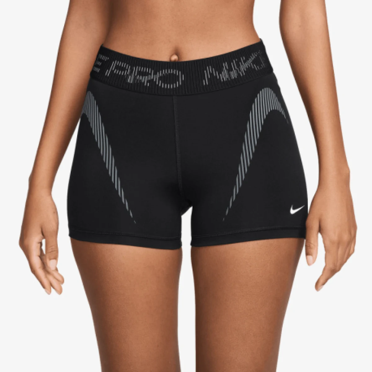 Dámské tréninkové kraťasy NIKE PRO W NP DF MR 3IN SHORT TT GRX-010-Black · záber 1