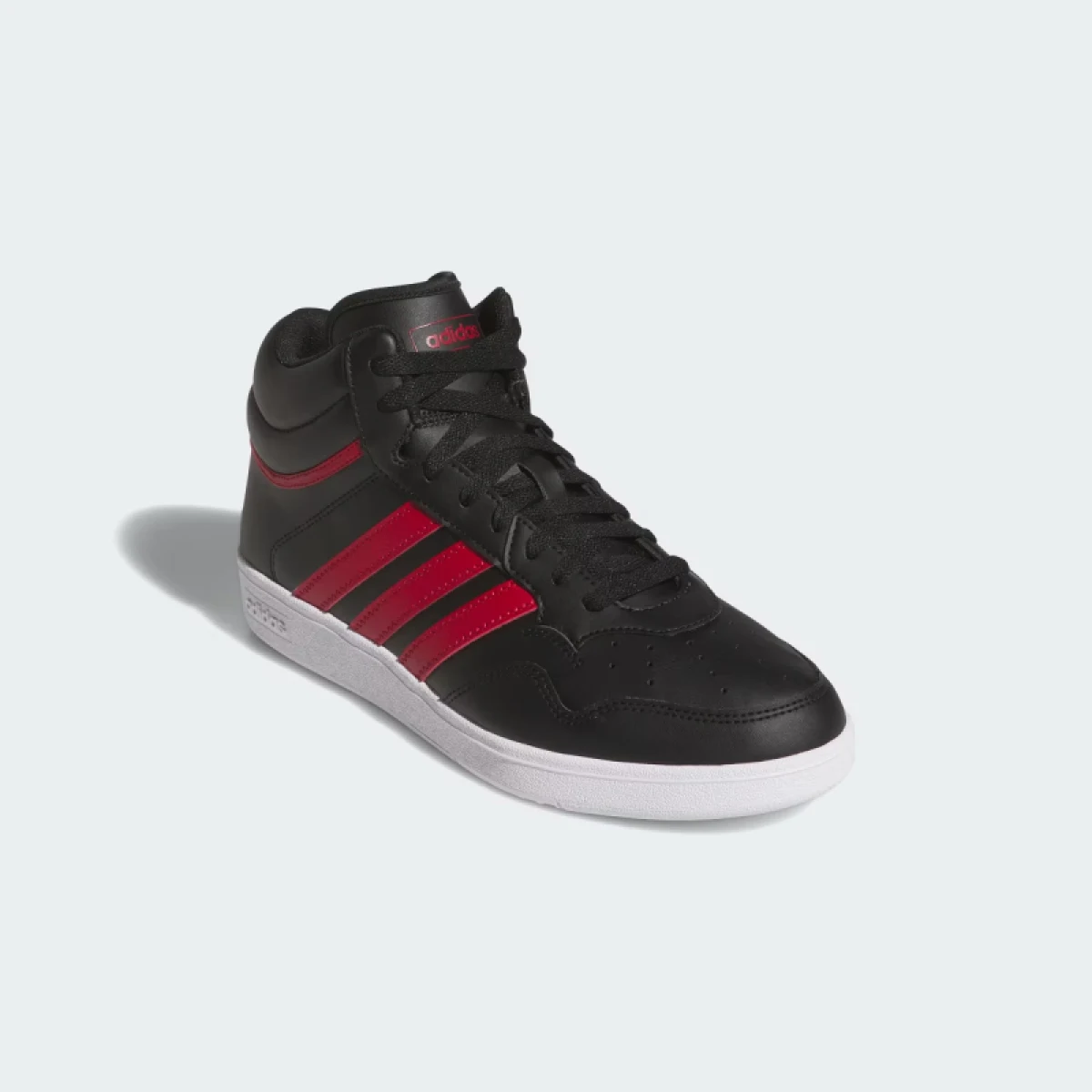 Pánská rekreační obuv ADIDAS Hoops 4.0 Mid M core black team victory red cloud white · záber 4