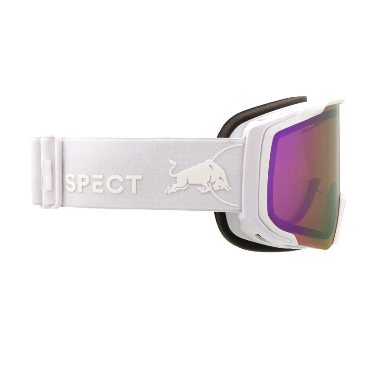 Lyžařské brýle RED BULL SPECT JIBB-04PU2, white orange with purple mirror · záber 3