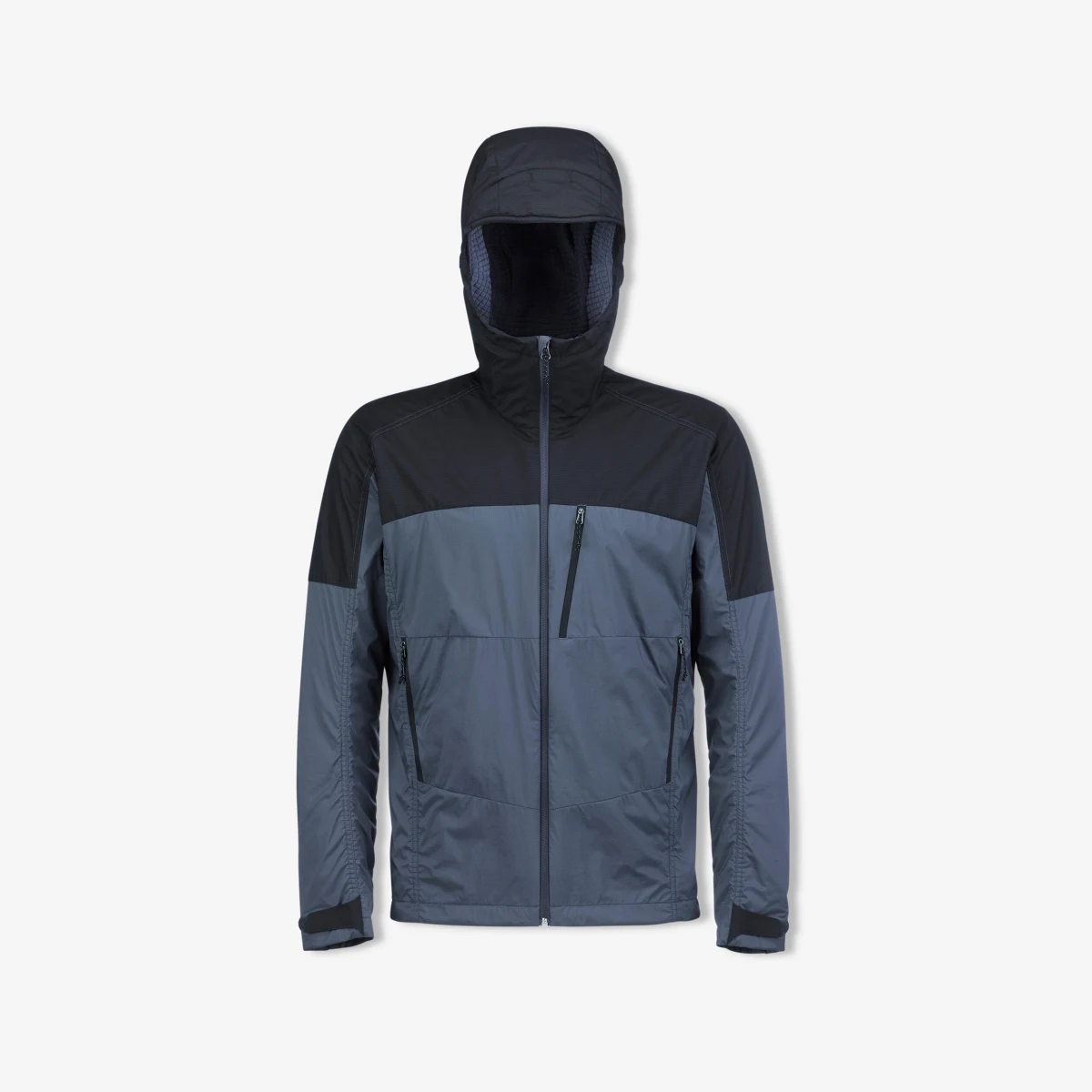 SIMOND Pánska softshell turistická bunda MT900 Windwarm sivo-čierna L · záber 2
