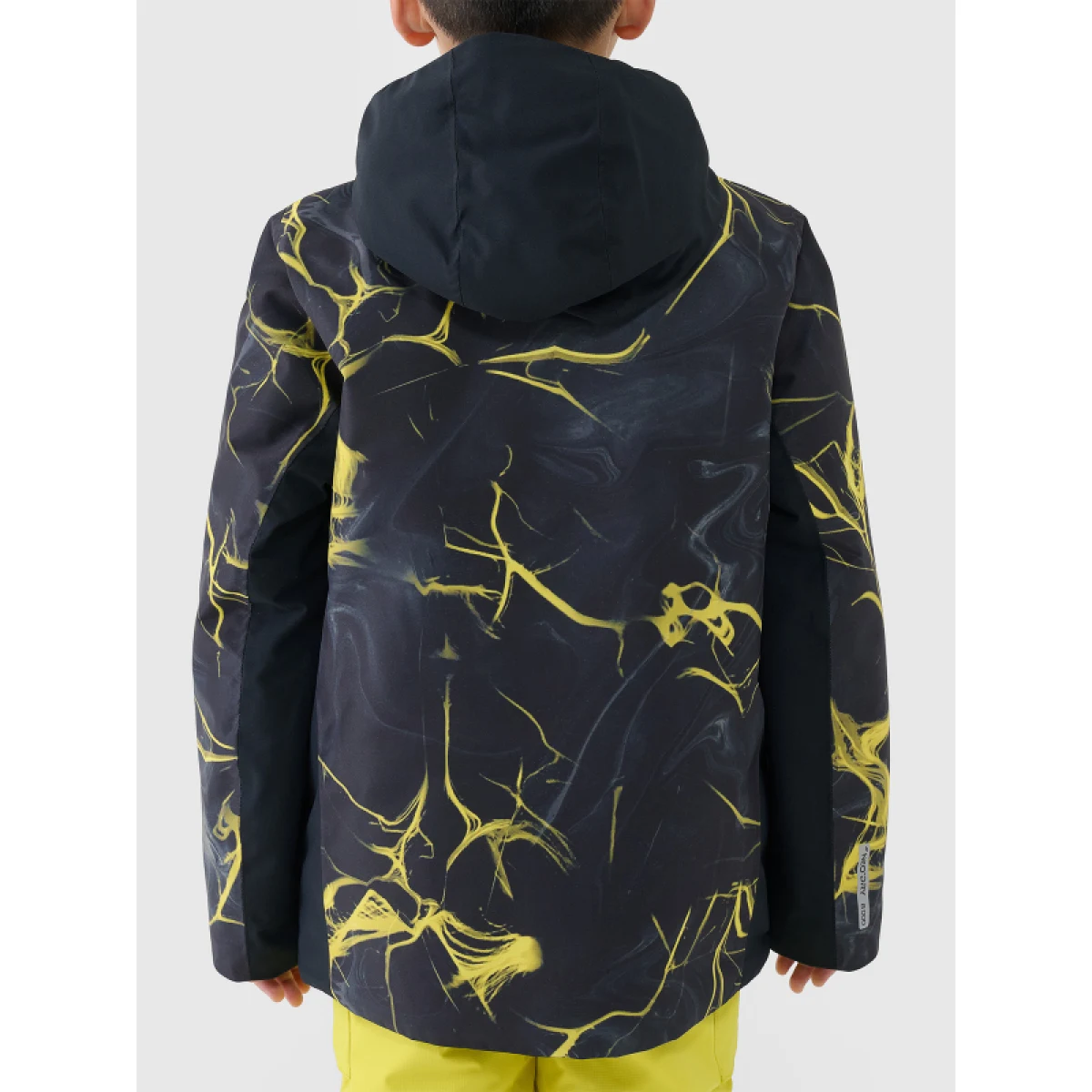 Chlapčenská lyžiarska bunda 4F JUNIOR TECHNICAL JACKET M0830-4FJWAW25TTJAM0830-90A-MULTICOLOUR ALLOVER · záber 3