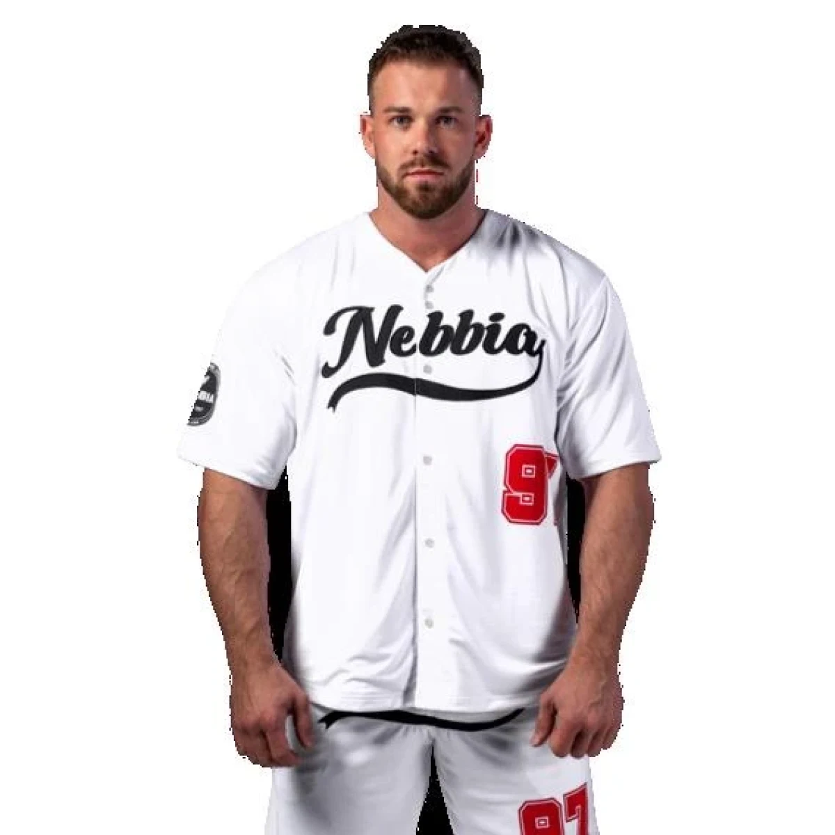 Nebbia Košile LIFT THE GAME 375 - Velikost: 3XL | Barva: Biela · záber 1