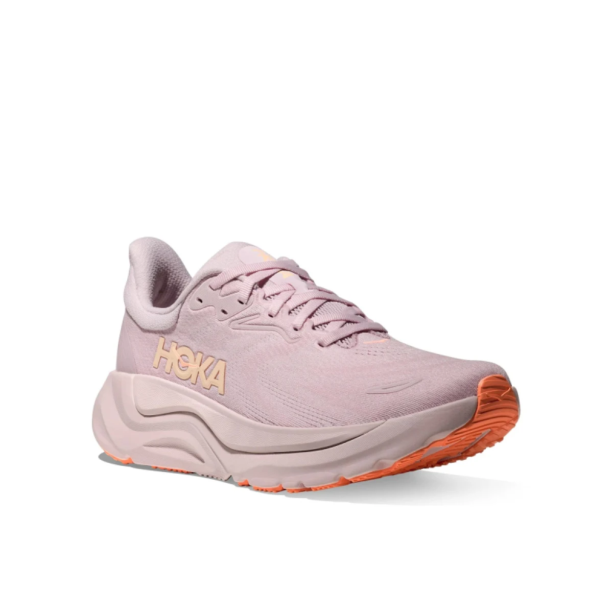 Dámska bežecká obuv HOKA Arahi 8 W lilac cream neon cantaloupe · záber 2