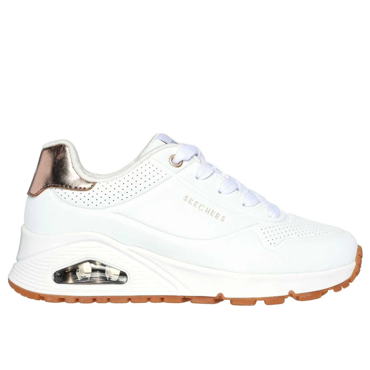 SKECHERS Skechers Uno-Stand On Air detská obuv biela 29 · záber 2