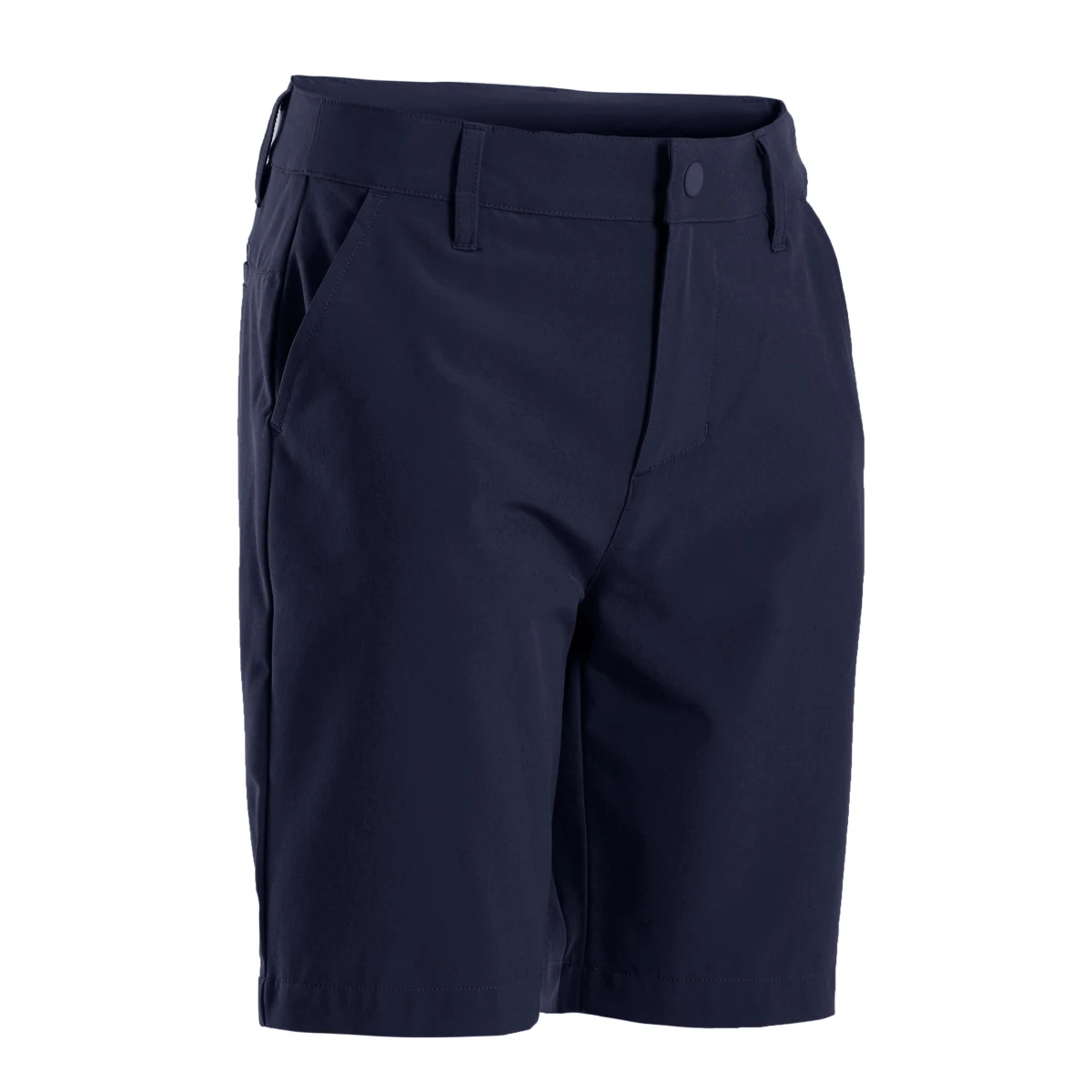 INESIS Detské golfové šortky MW500 tmavomodré 7-8 r (123-130 cm) · záber 2