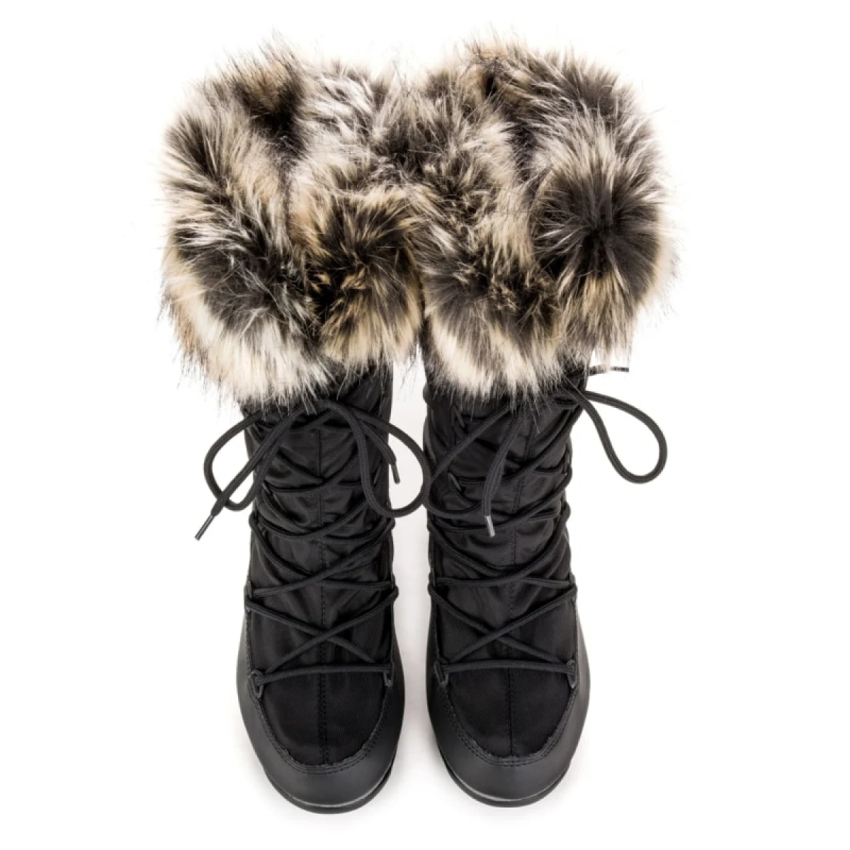 Dámske vysoké zimné topánky MOON BOOT MONACO HIGH, 001 black · záber 3