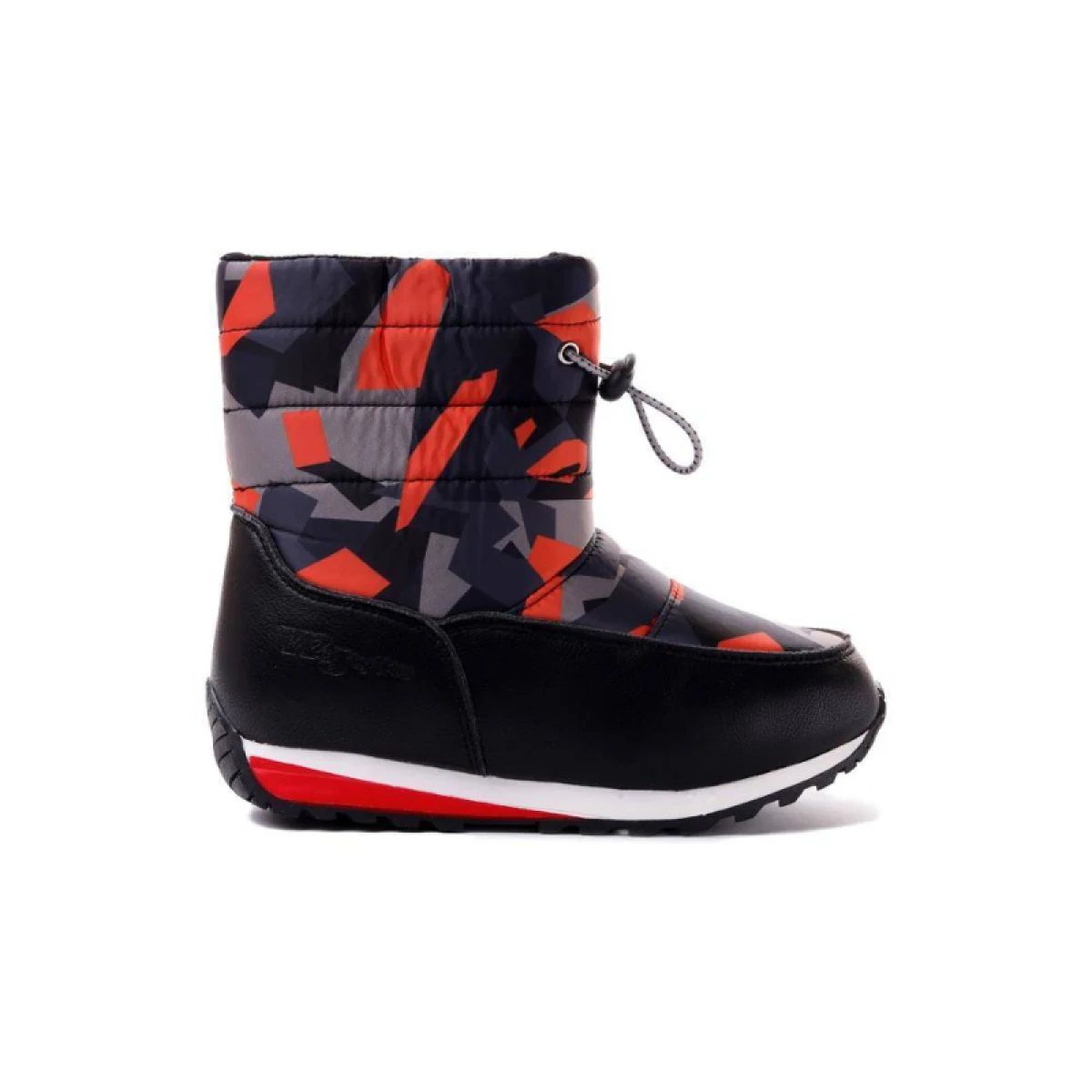 Chlapecké vysoké zimní boty WOJTYLKO Dinton blue orange · záber 3