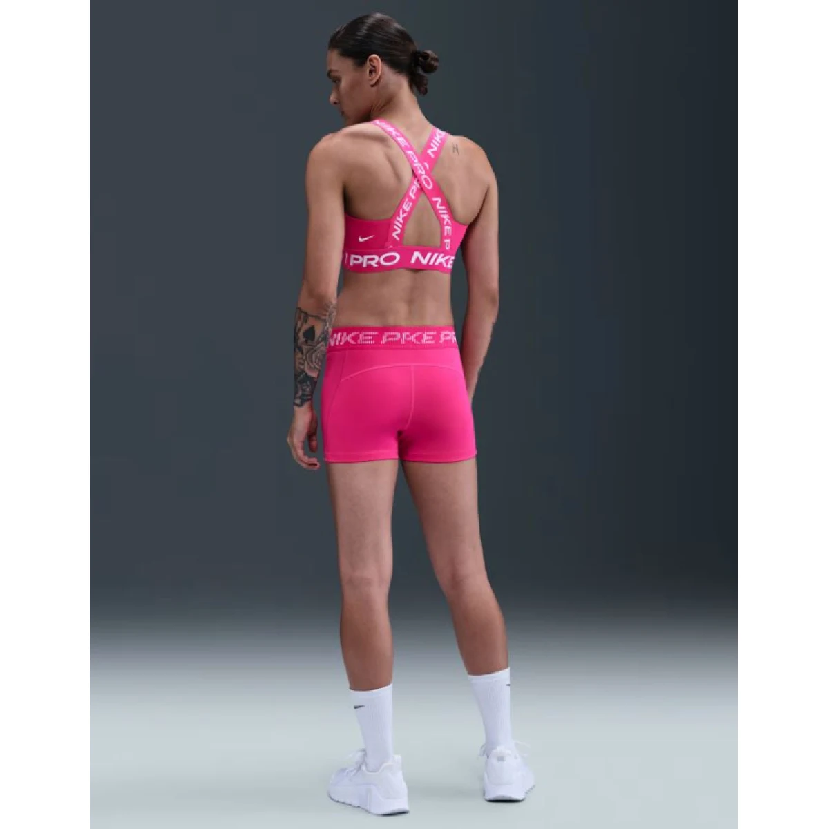 Dámska tréningová športová podprsenka NIKE PRO W NP BRA TT RUSH PINK RUSH PINK WHITE · záber 5