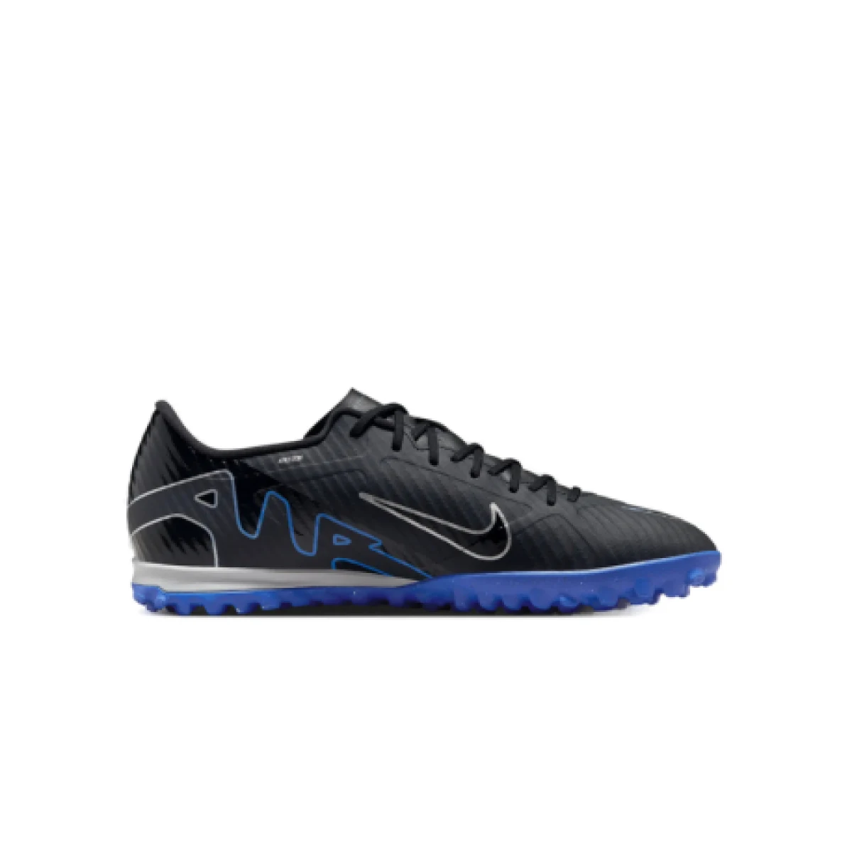 Pánské fotbalové kopačky turfy NIKE Mercurial Vapor 15 Academy M TF black hyper royal chrome · záber 1