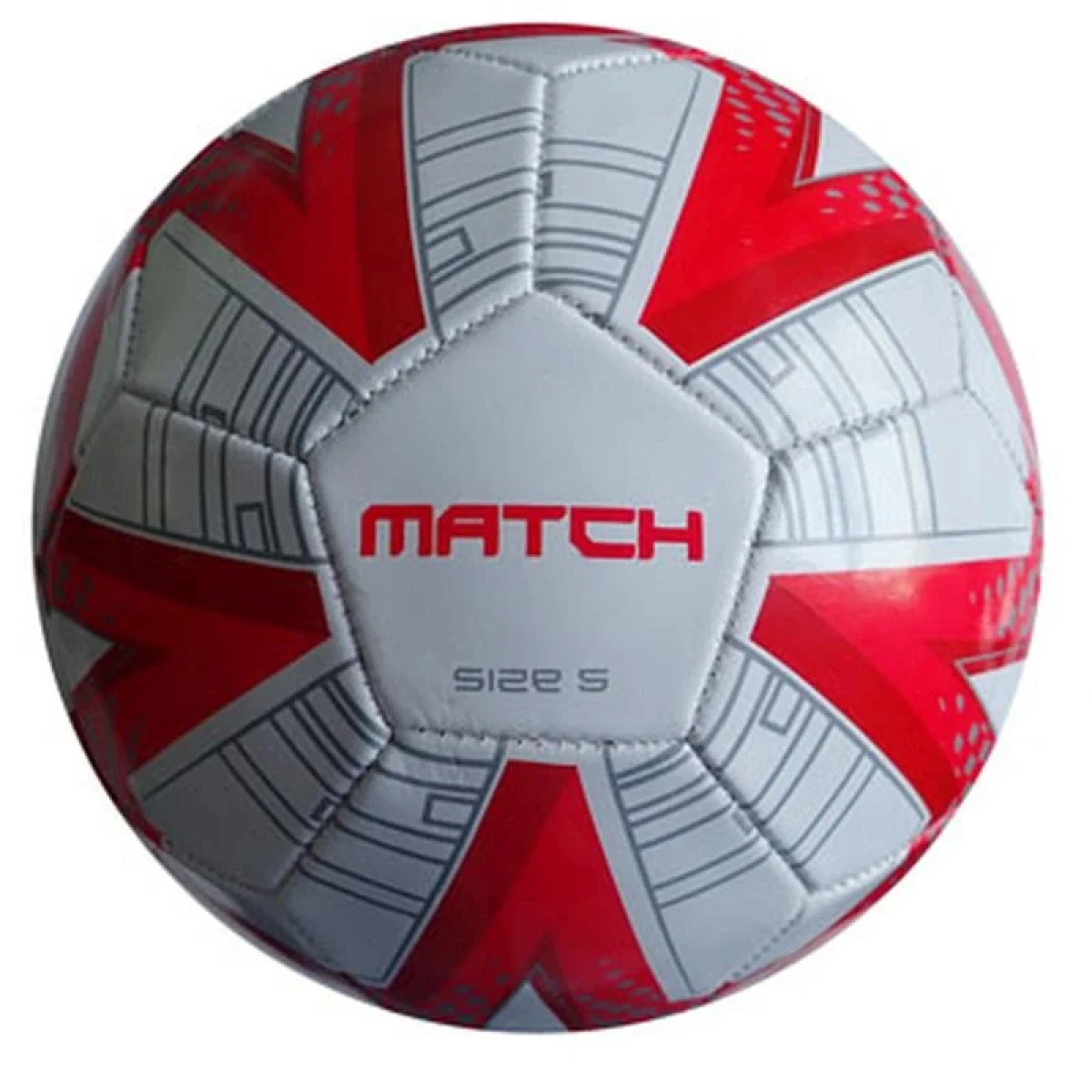 Mondo Míč kopací MATCH vel. 5 červený 13/952K · záber 1