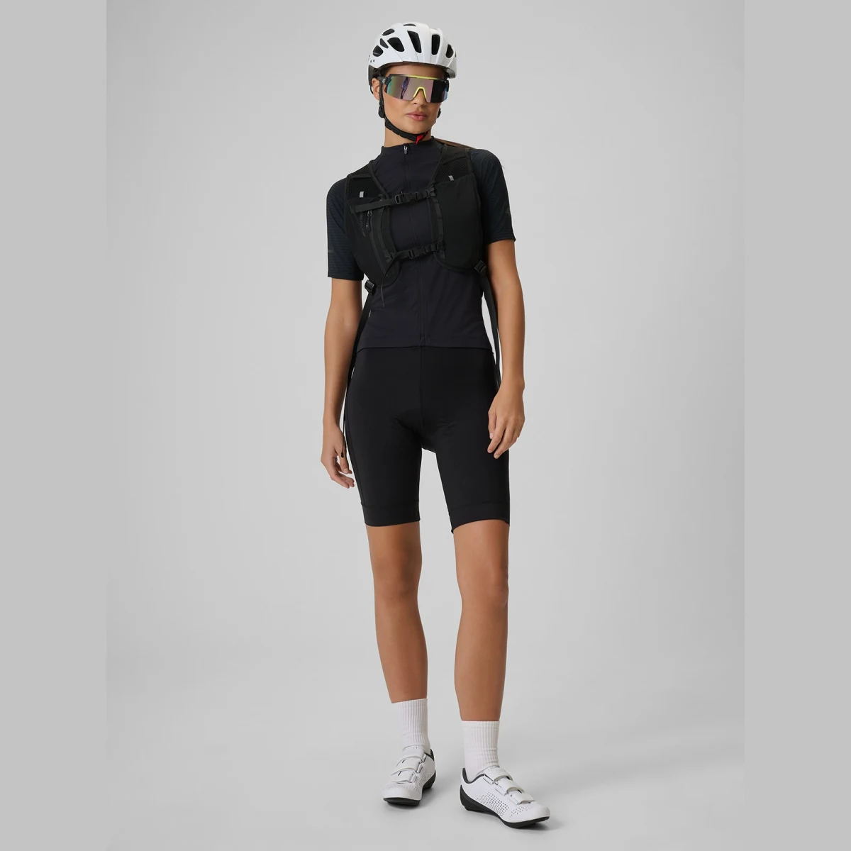 Dámské cyklistické tričko - černé · záber 2