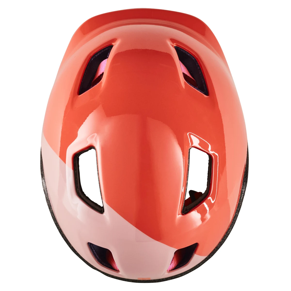 BTWIN Detská prilba na bicykel 500 ružová S (53-56 cm) · záber 2