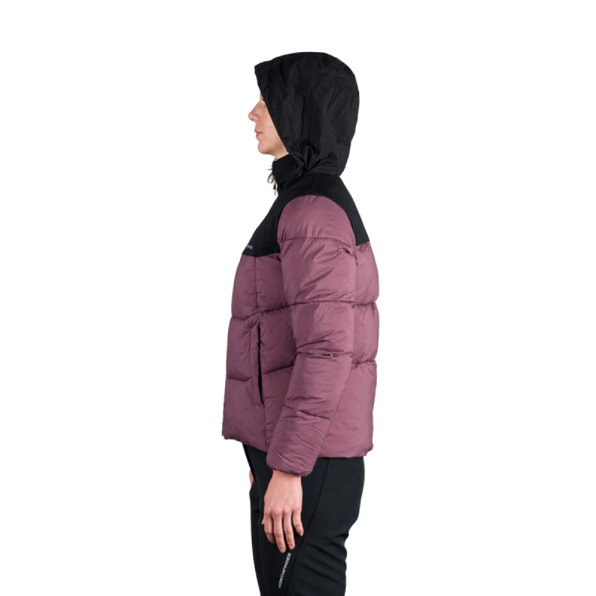 Dámska turistická bunda NORTHFINDER MINDI-676grapeblack · záber 5